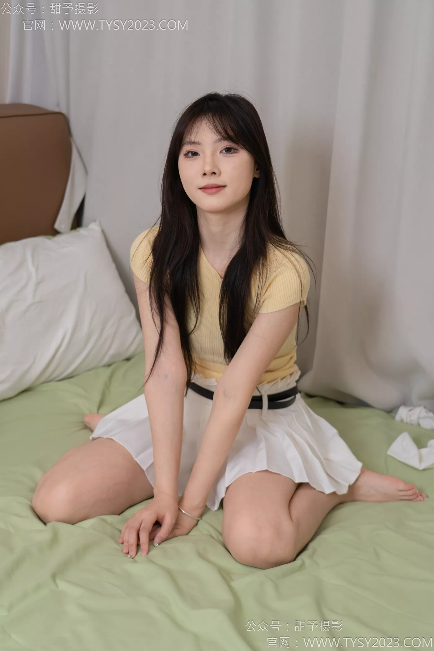 图片[106]-甜予摄影 NO.116 璇璇-板鞋、白棉袜、裸足[128P] – 速更版-美库