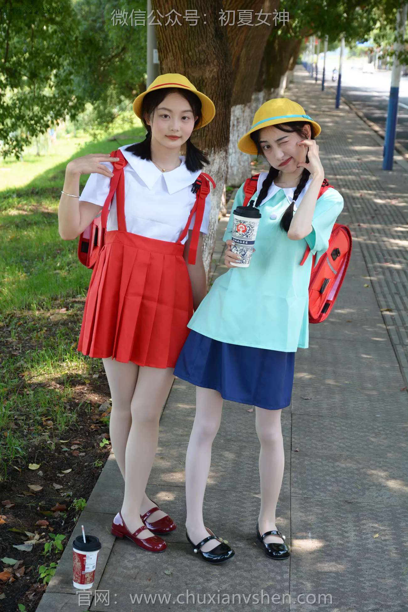 图片[10]-初夏女神 NO.260 柒柒、双双 丸子vs小玉[140P] – 速更版-美库