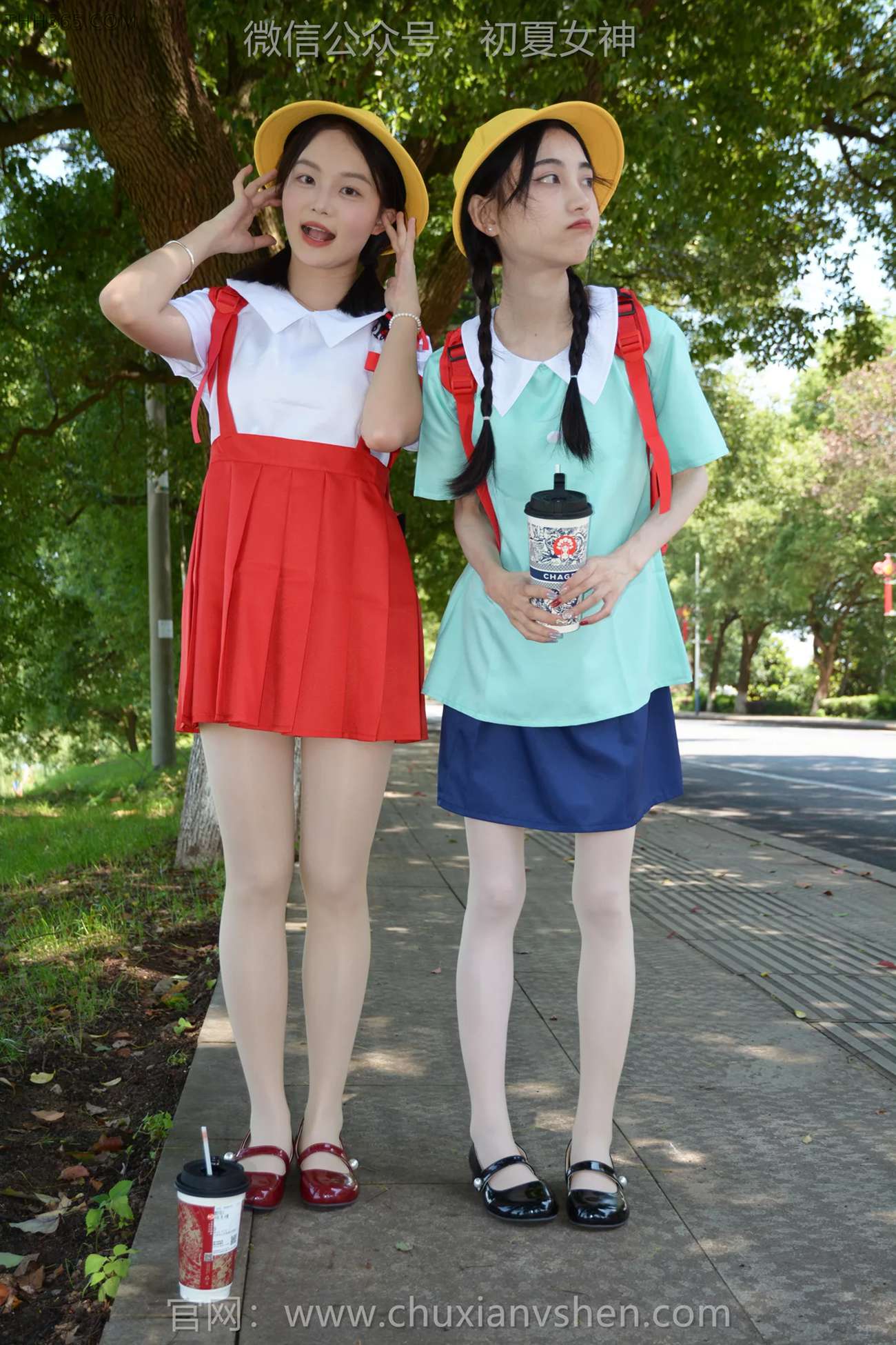 图片[16]-初夏女神 NO.260 柒柒、双双 丸子vs小玉[140P] – 速更版-美库