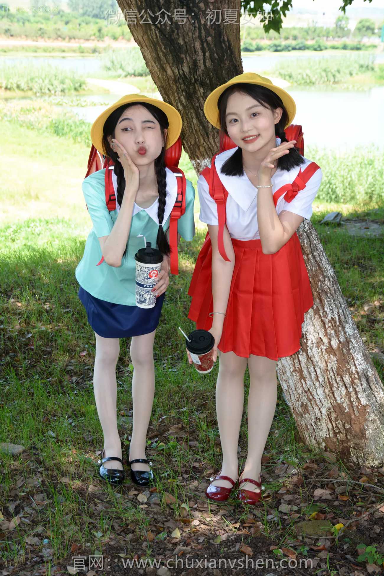 图片[21]-初夏女神 NO.260 柒柒、双双 丸子vs小玉[140P] – 速更版-美库