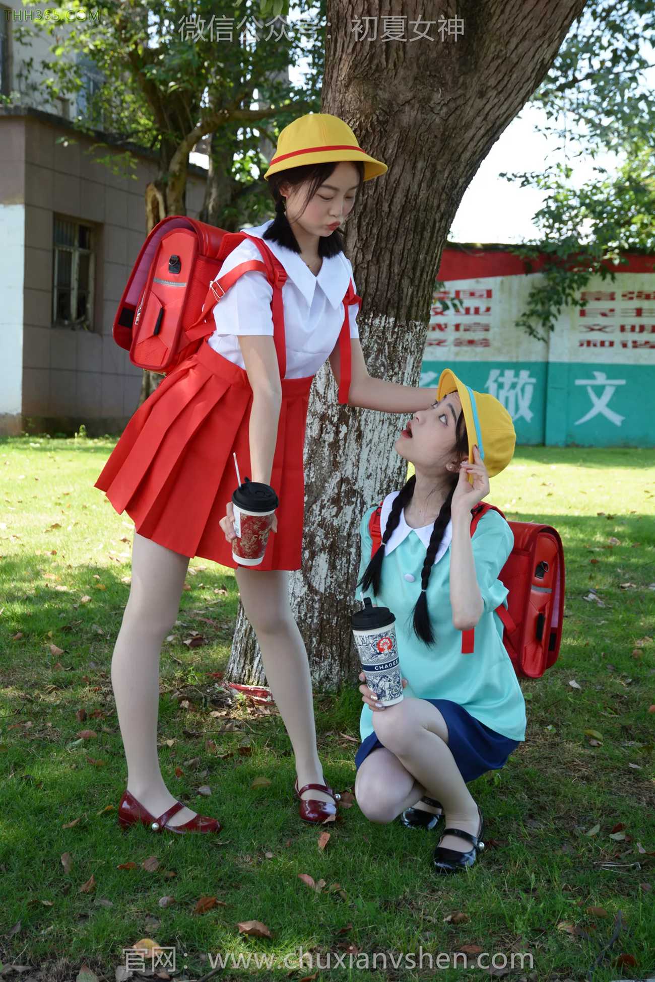 图片[32]-初夏女神 NO.260 柒柒、双双 丸子vs小玉[140P] – 速更版-美库