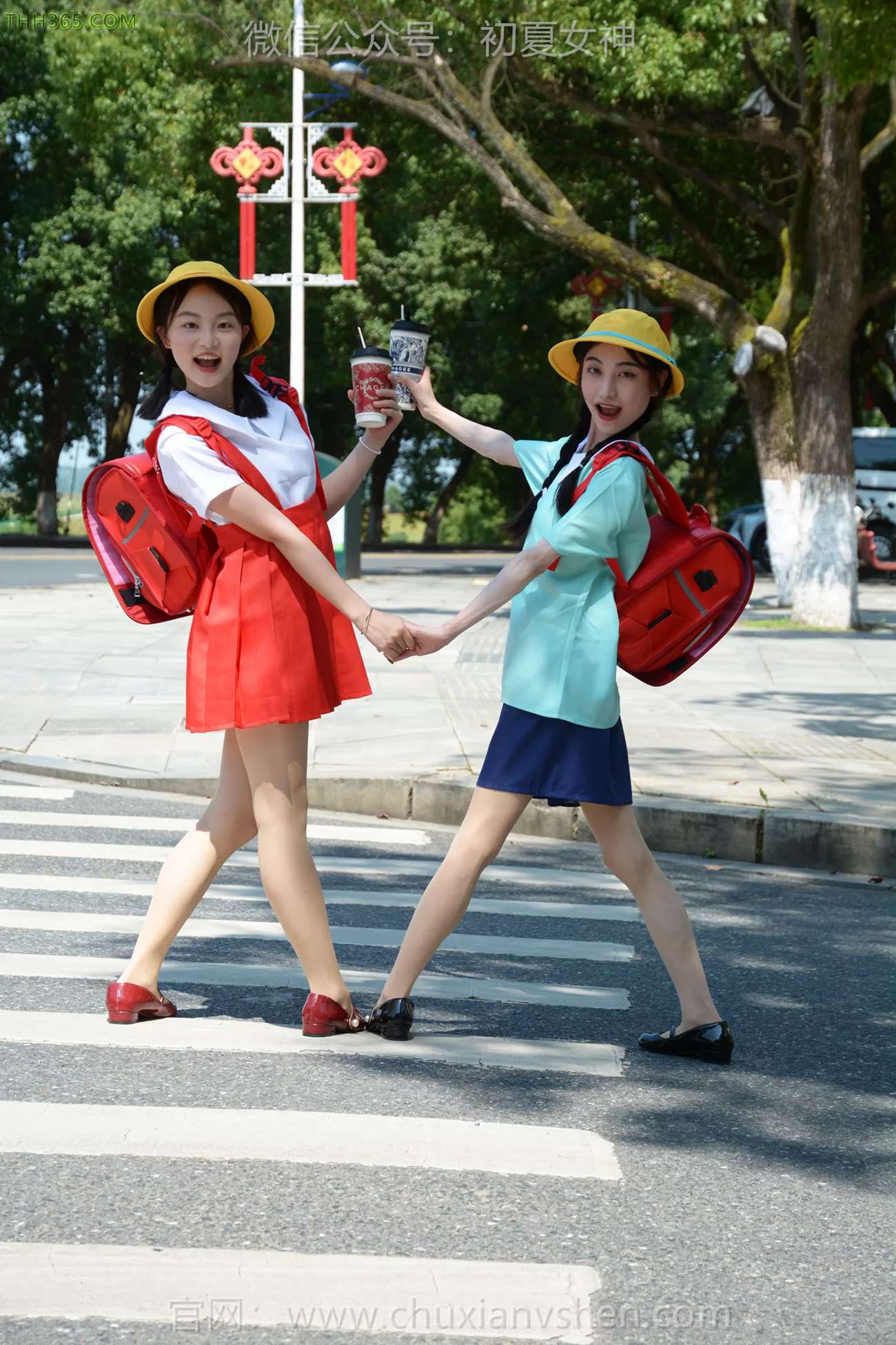 图片[111]-初夏女神 NO.260 柒柒、双双 丸子vs小玉[140P] – 速更版-美库