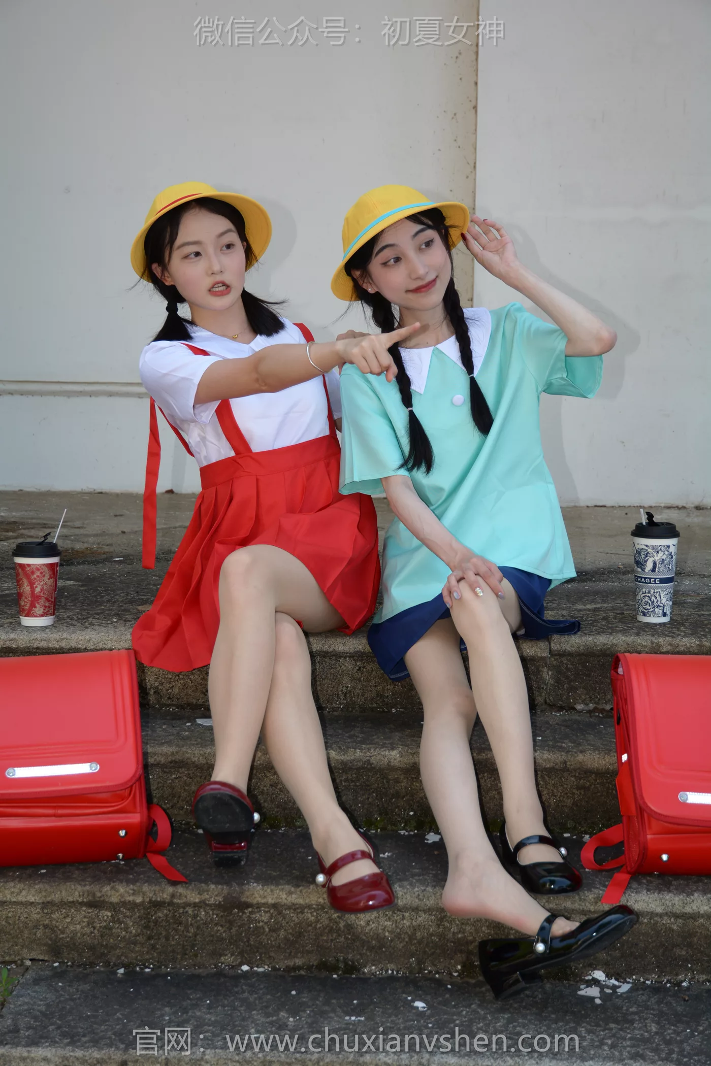 图片[120]-初夏女神 NO.260 柒柒、双双 丸子vs小玉[140P] – 速更版-美库