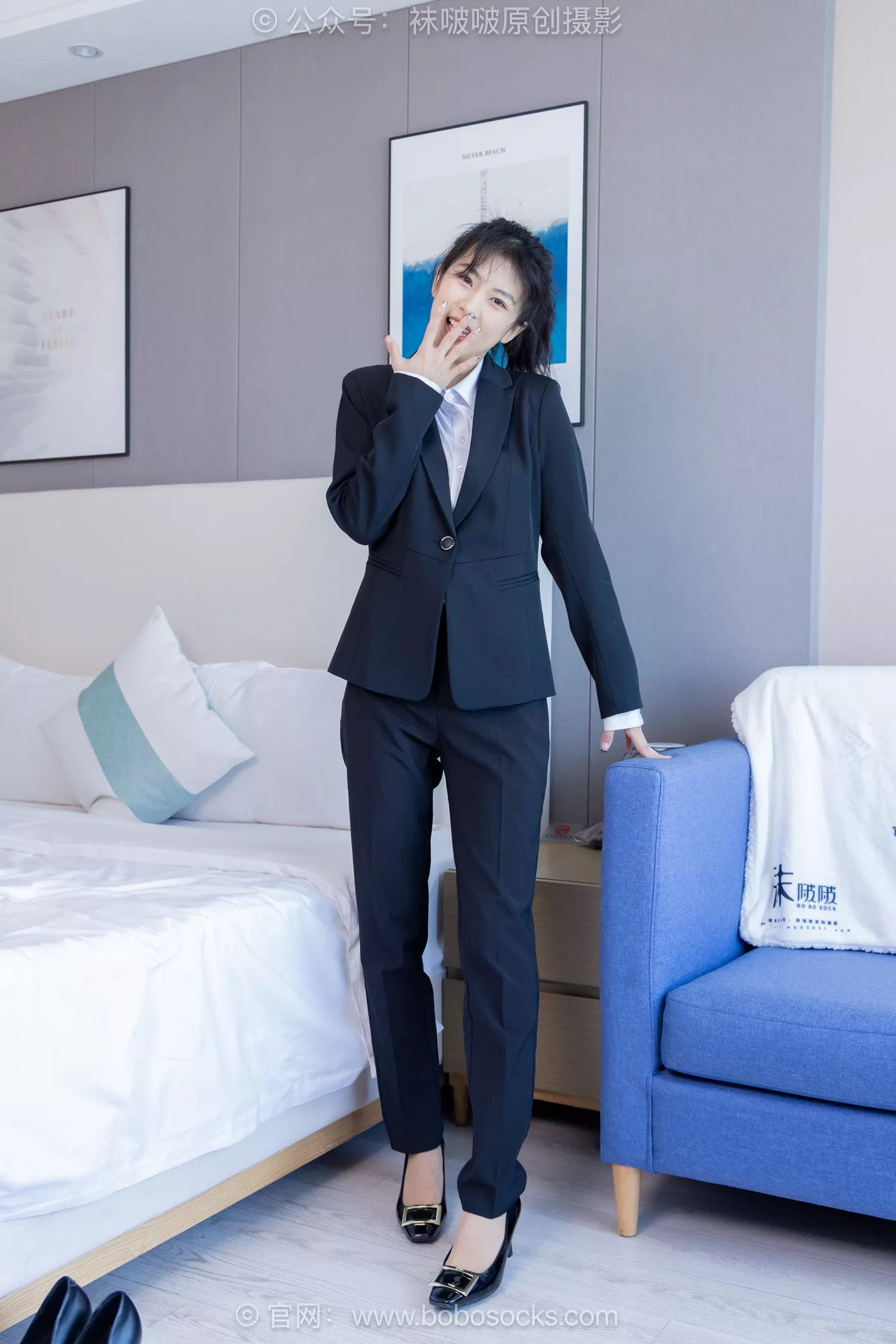 图片[15]-[BoBoSocks袜啵啵]NO.489 奶油 两双高跟鞋、薄肉丝、ol制服裤里丝、黑色美甲[151P] – 速更版-美库