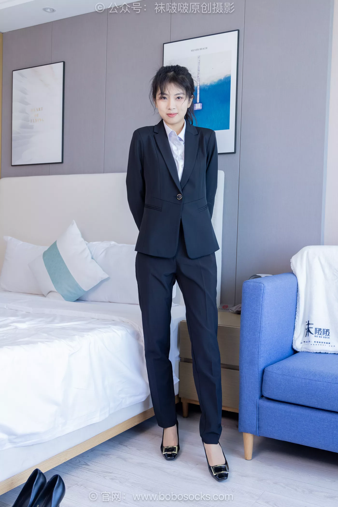 图片[18]-[BoBoSocks袜啵啵]NO.489 奶油 两双高跟鞋、薄肉丝、ol制服裤里丝、黑色美甲[151P] – 速更版-美库