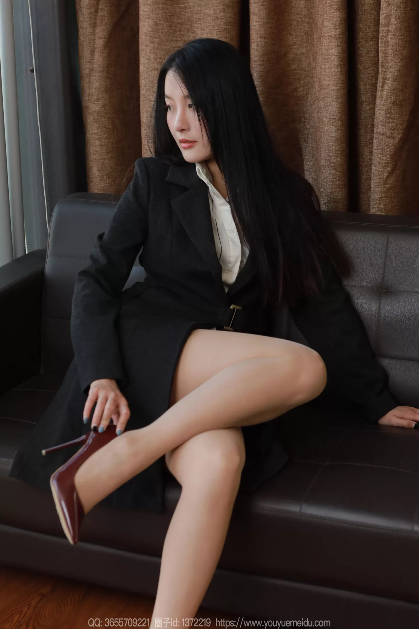 图片[14]-[IESS异思趣向] 2025.01.01 丝享家1939：婉萍《蓝色指甲》[96P] – 速更版-美库