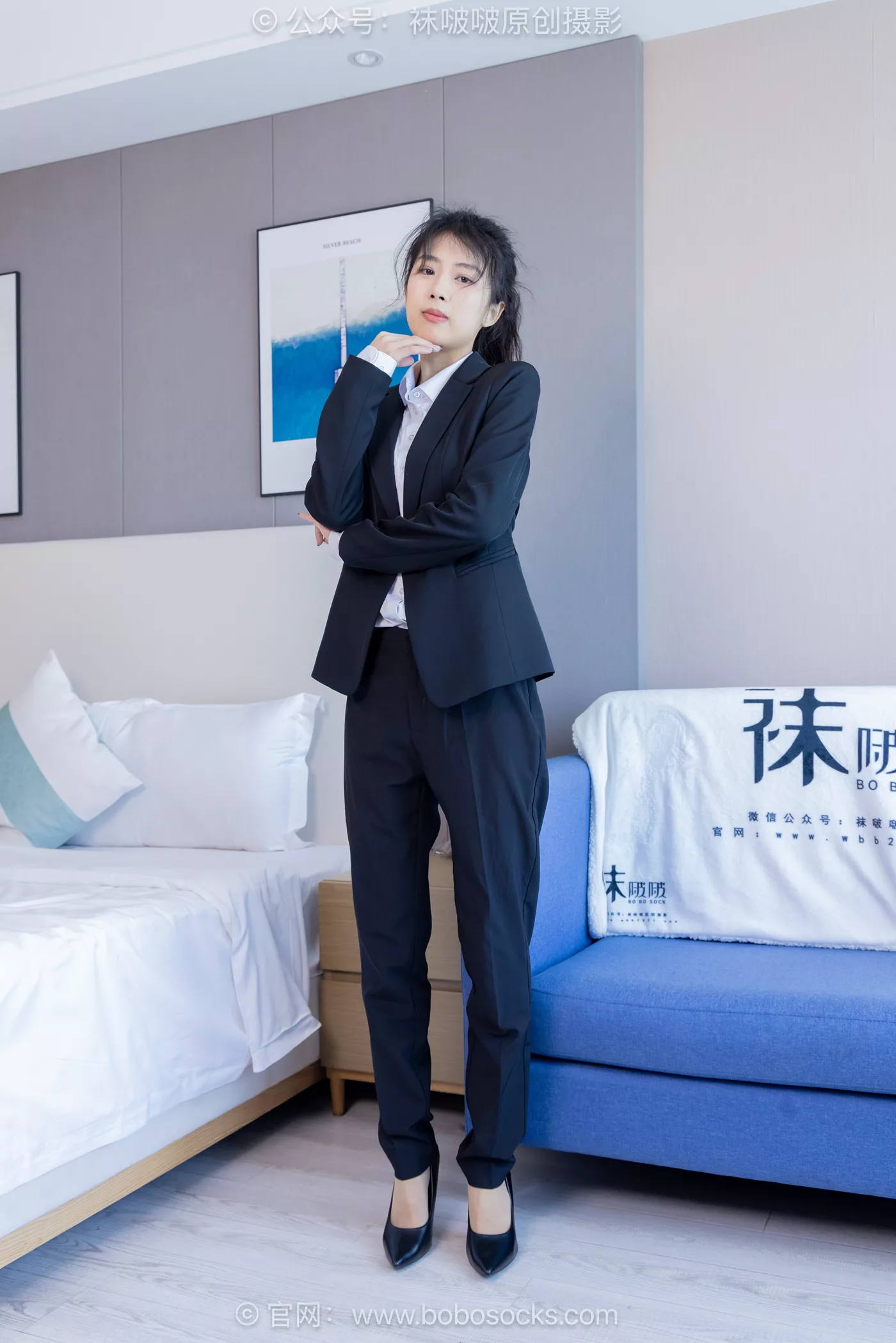 图片[41]-[BoBoSocks袜啵啵]NO.489 奶油 两双高跟鞋、薄肉丝、ol制服裤里丝、黑色美甲[151P] – 速更版-美库