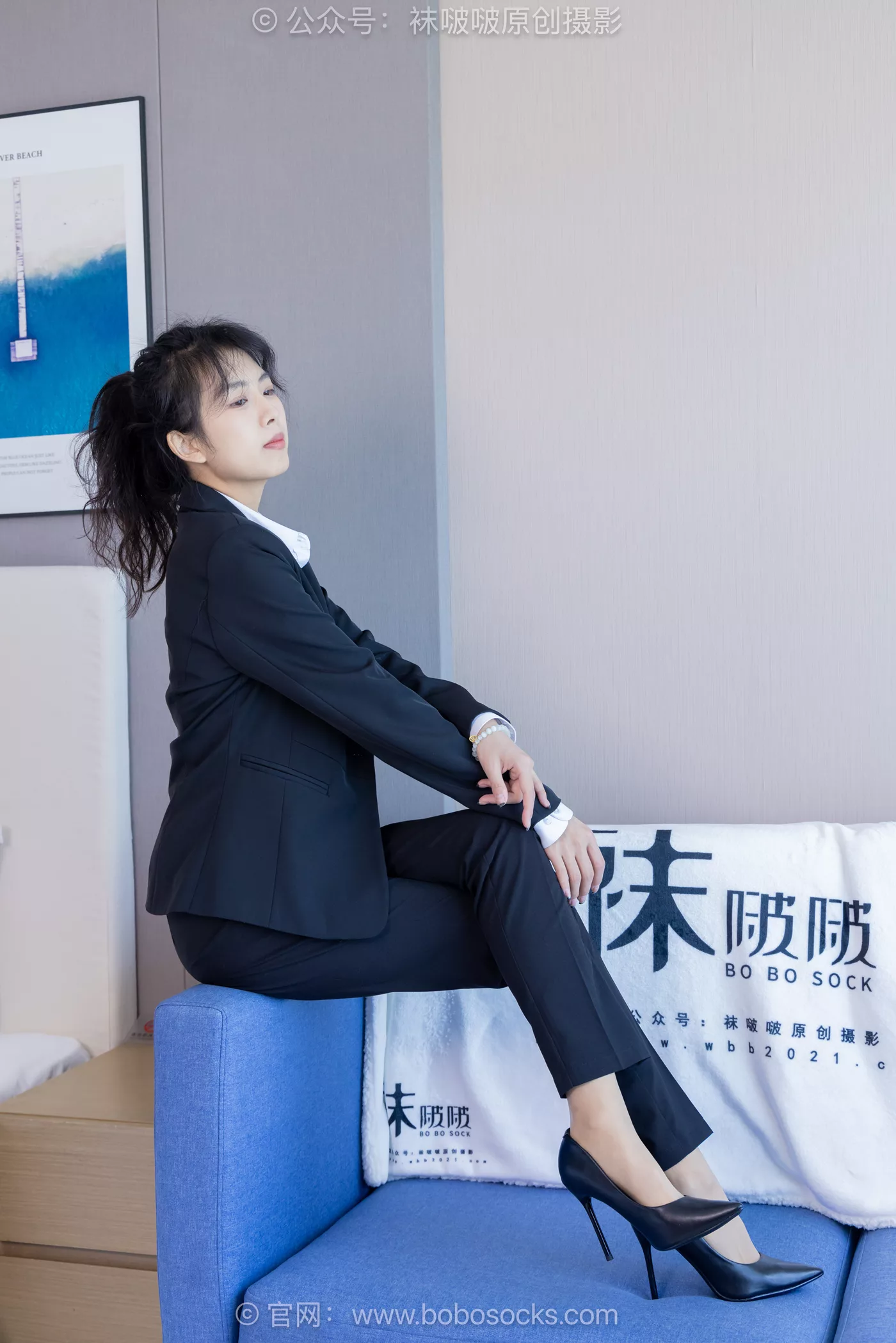 图片[61]-[BoBoSocks袜啵啵]NO.489 奶油 两双高跟鞋、薄肉丝、ol制服裤里丝、黑色美甲[151P] – 速更版-美库