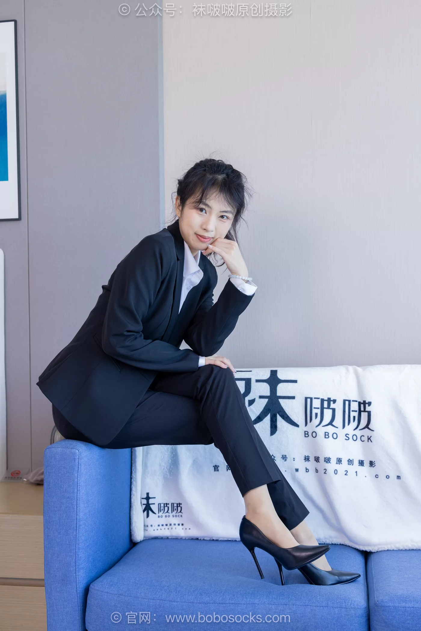 图片[62]-[BoBoSocks袜啵啵]NO.489 奶油 两双高跟鞋、薄肉丝、ol制服裤里丝、黑色美甲[151P] – 速更版-美库