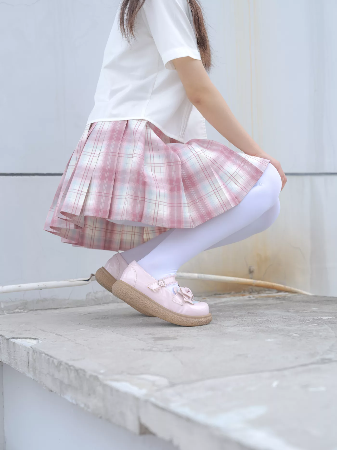 图片[85]-森萝财团写真 – 小圆 试拍 JKJK格子裙[142P] – 速更版-美库