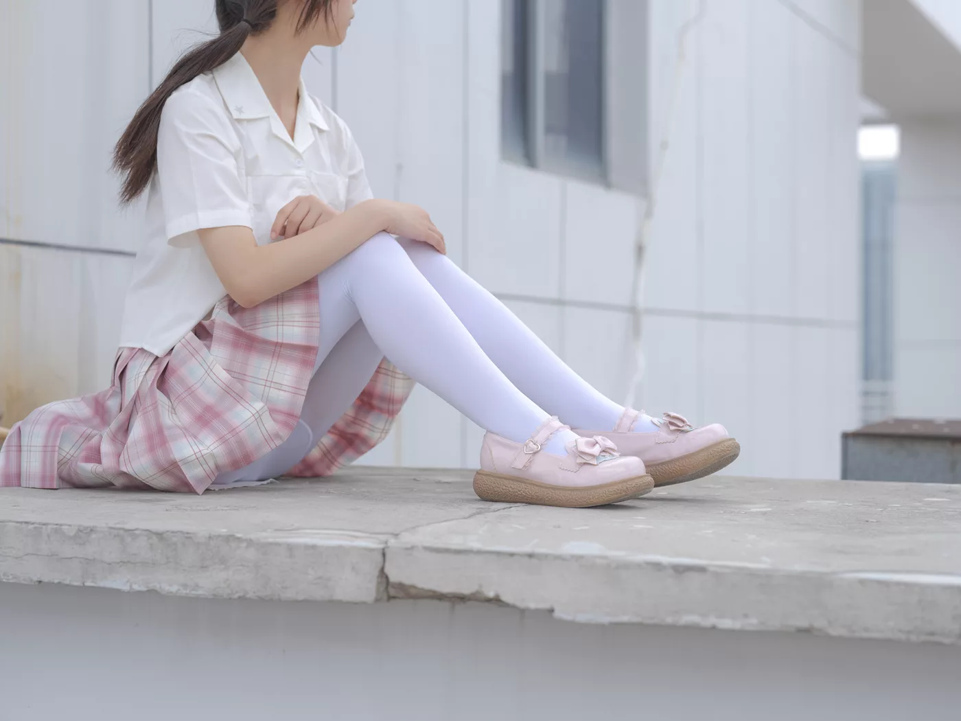 图片[89]-森萝财团写真 – 小圆 试拍 JKJK格子裙[142P] – 速更版-美库