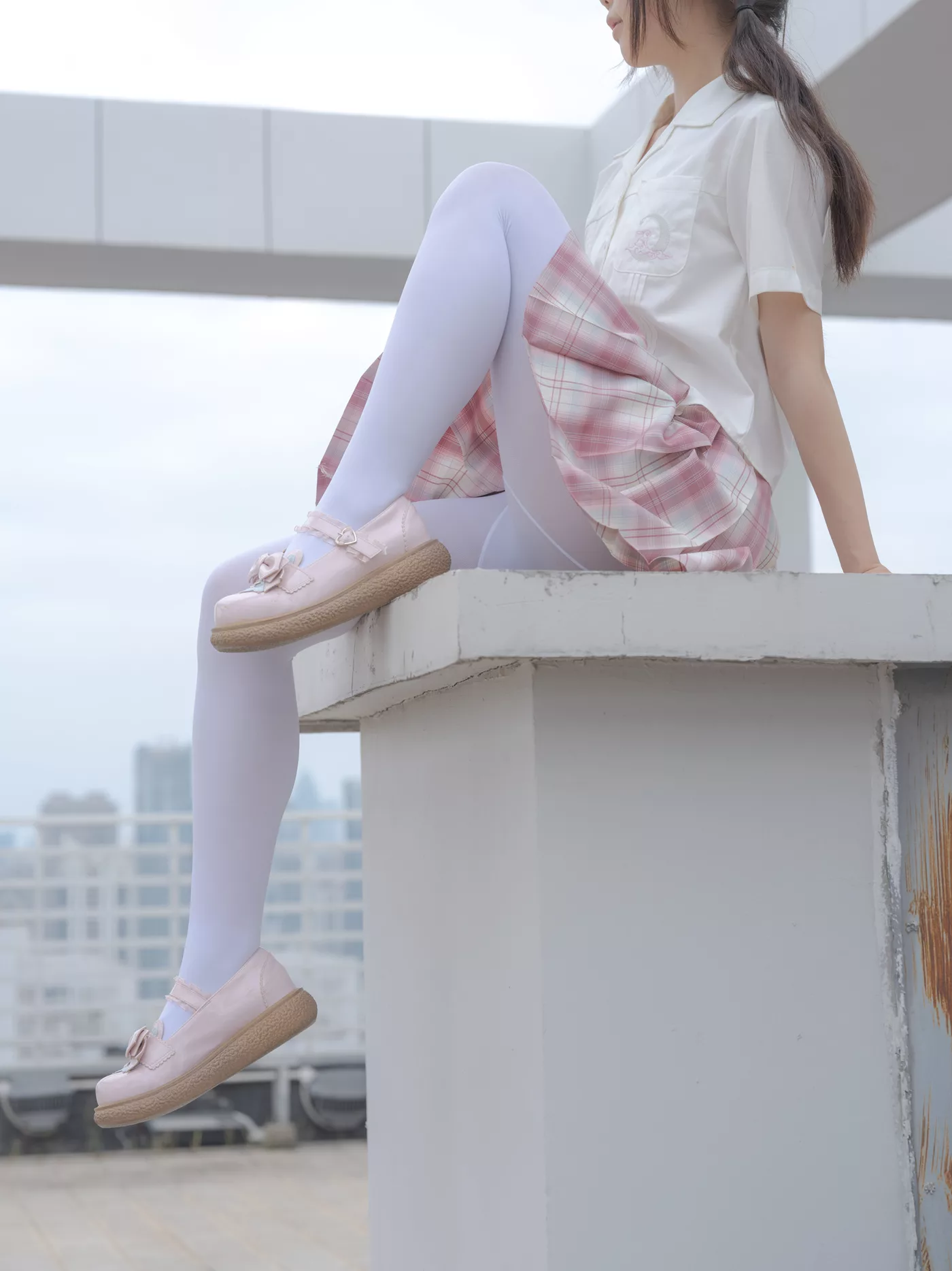 图片[92]-森萝财团写真 – 小圆 试拍 JKJK格子裙[142P] – 速更版-美库