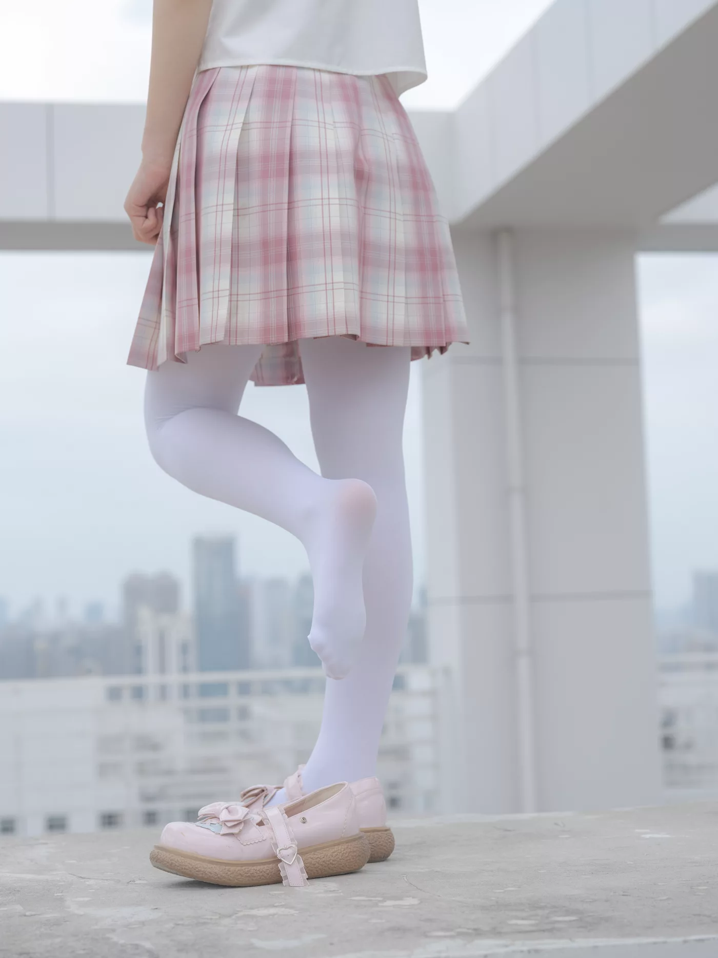 图片[100]-森萝财团写真 – 小圆 试拍 JKJK格子裙[142P] – 速更版-美库