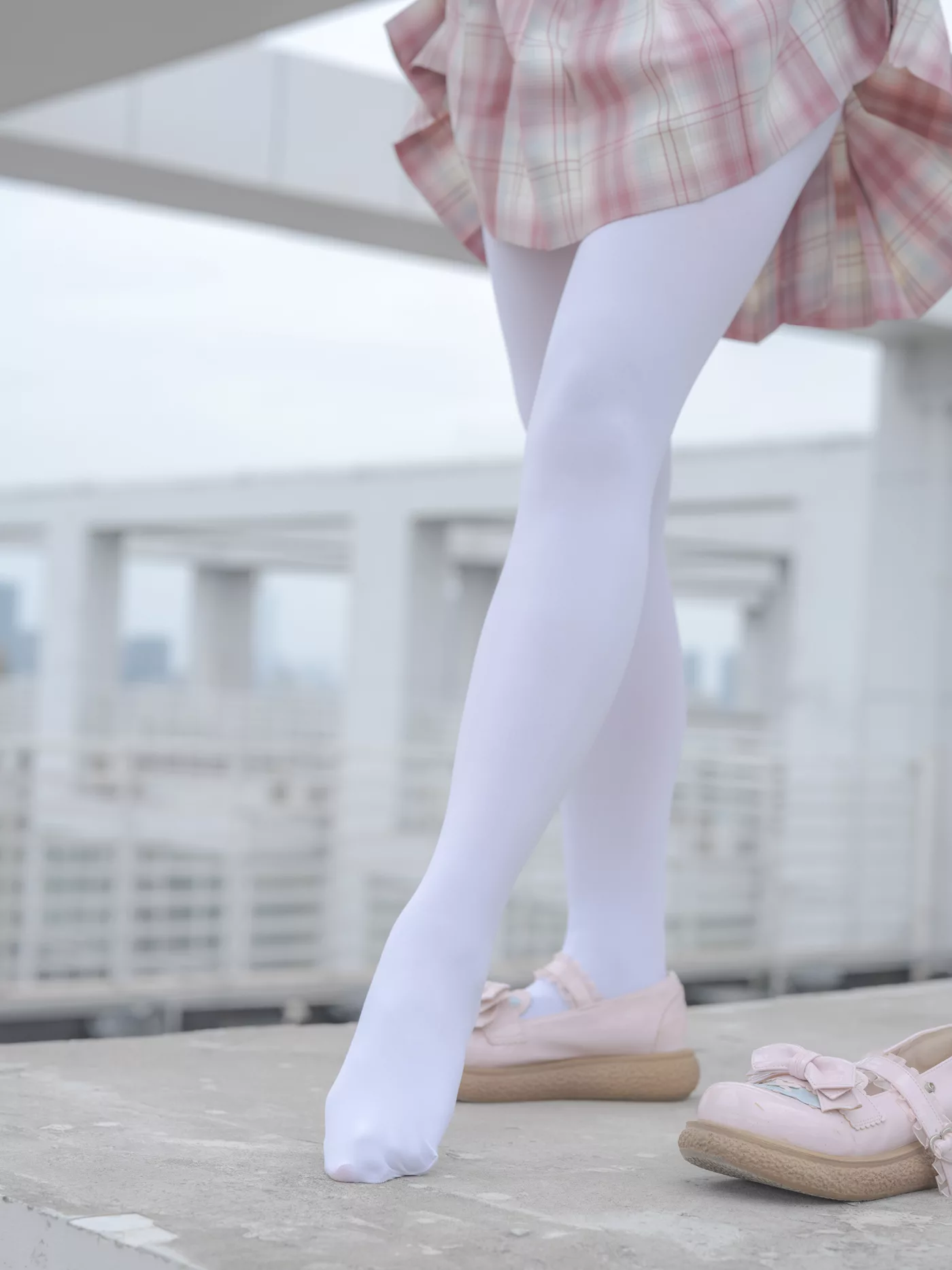 图片[101]-森萝财团写真 – 小圆 试拍 JKJK格子裙[142P] – 速更版-美库