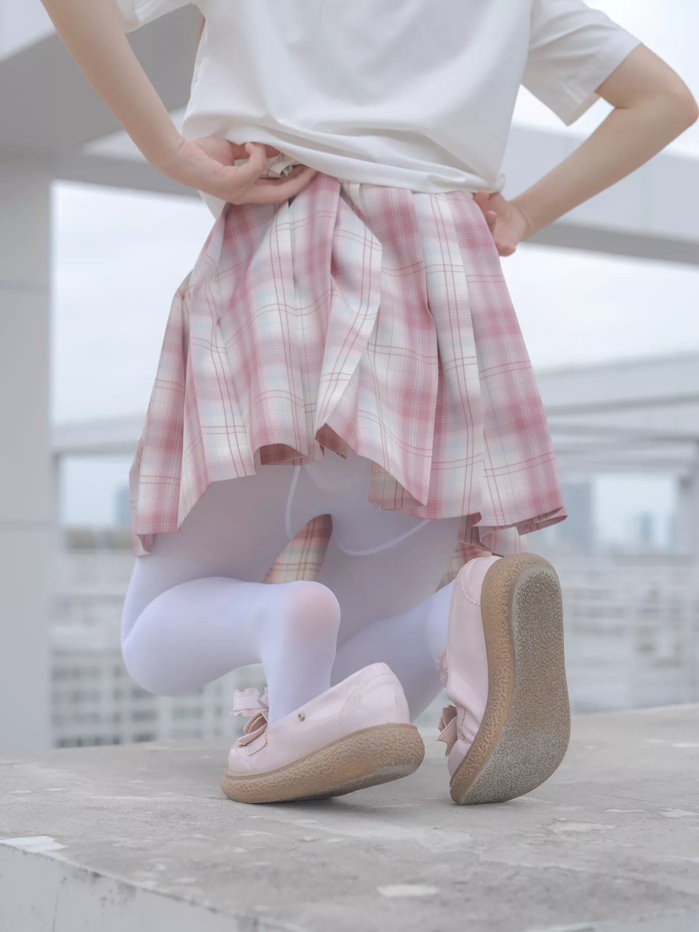 图片[102]-森萝财团写真 – 小圆 试拍 JKJK格子裙[142P] – 速更版-美库