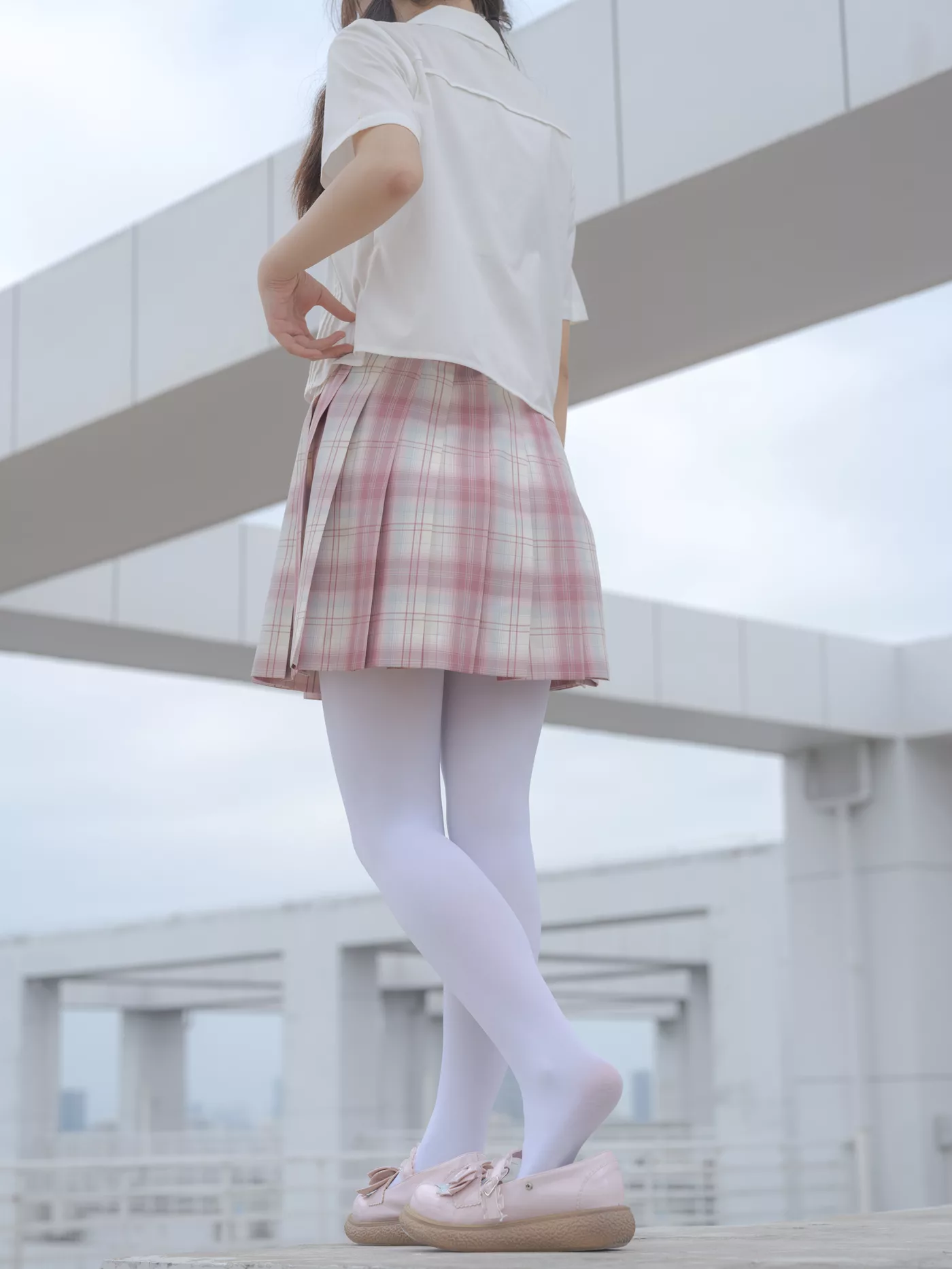 图片[107]-森萝财团写真 – 小圆 试拍 JKJK格子裙[142P] – 速更版-美库