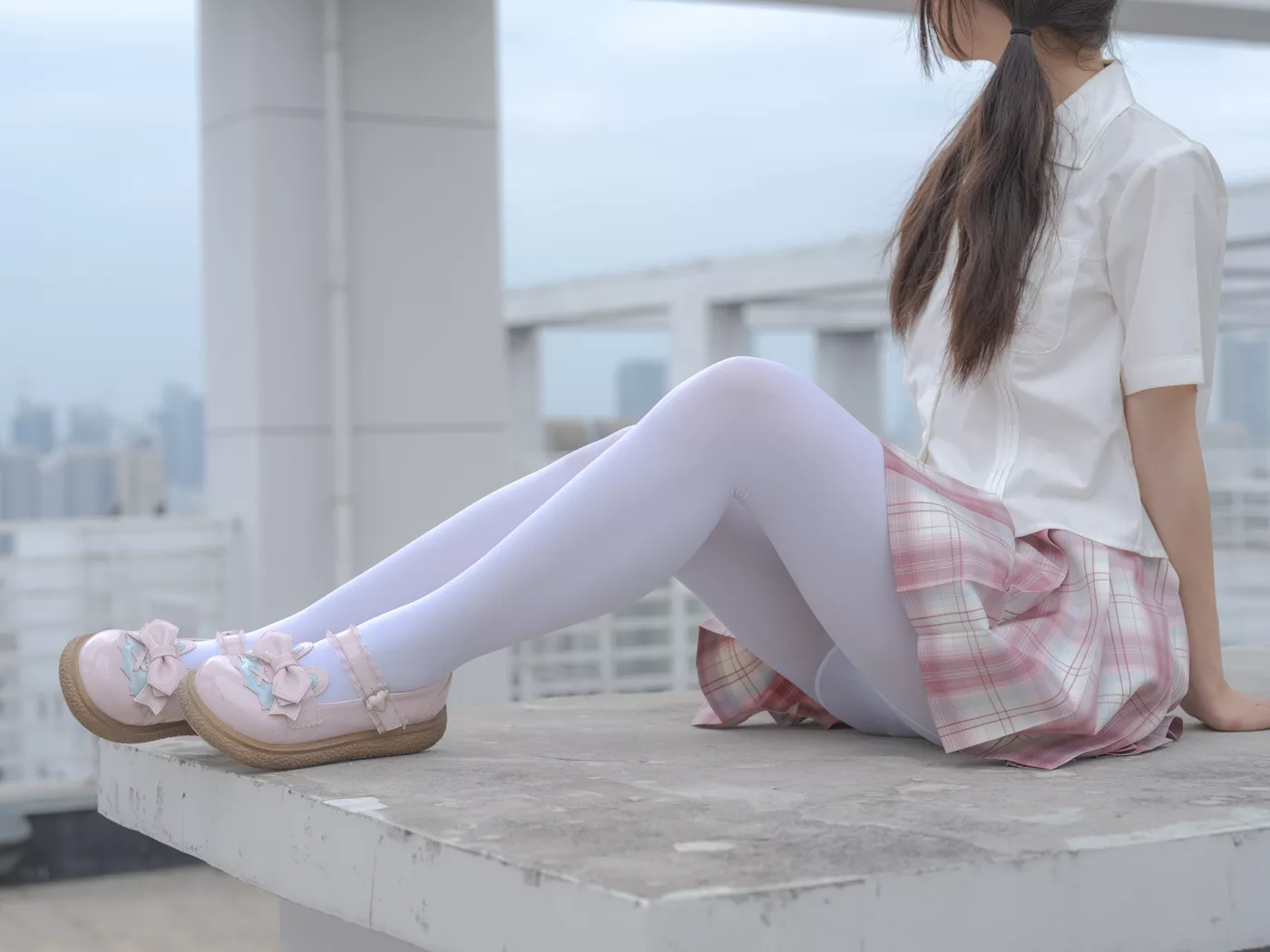 图片[111]-森萝财团写真 – 小圆 试拍 JKJK格子裙[142P] – 速更版-美库