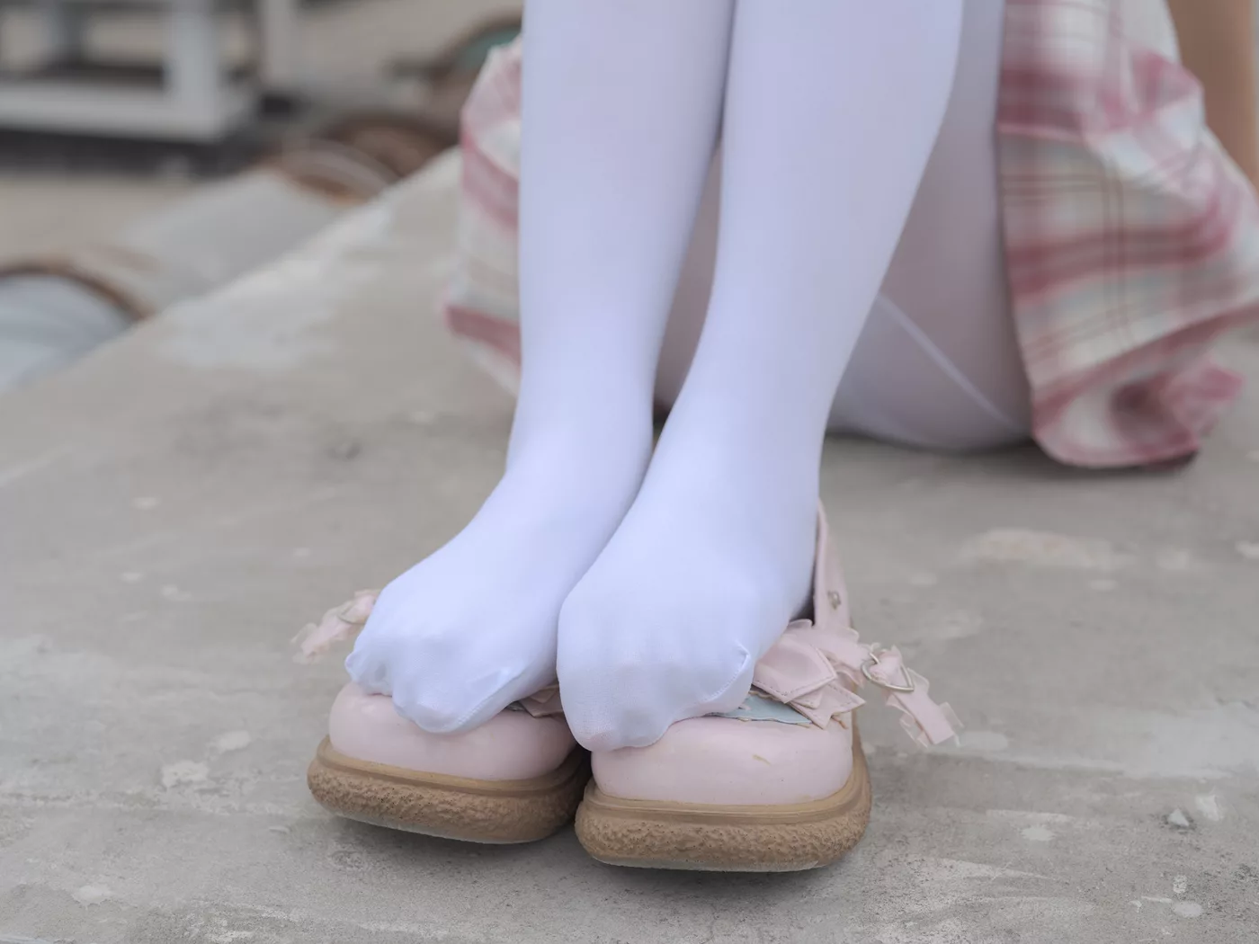 图片[113]-森萝财团写真 – 小圆 试拍 JKJK格子裙[142P] – 速更版-美库