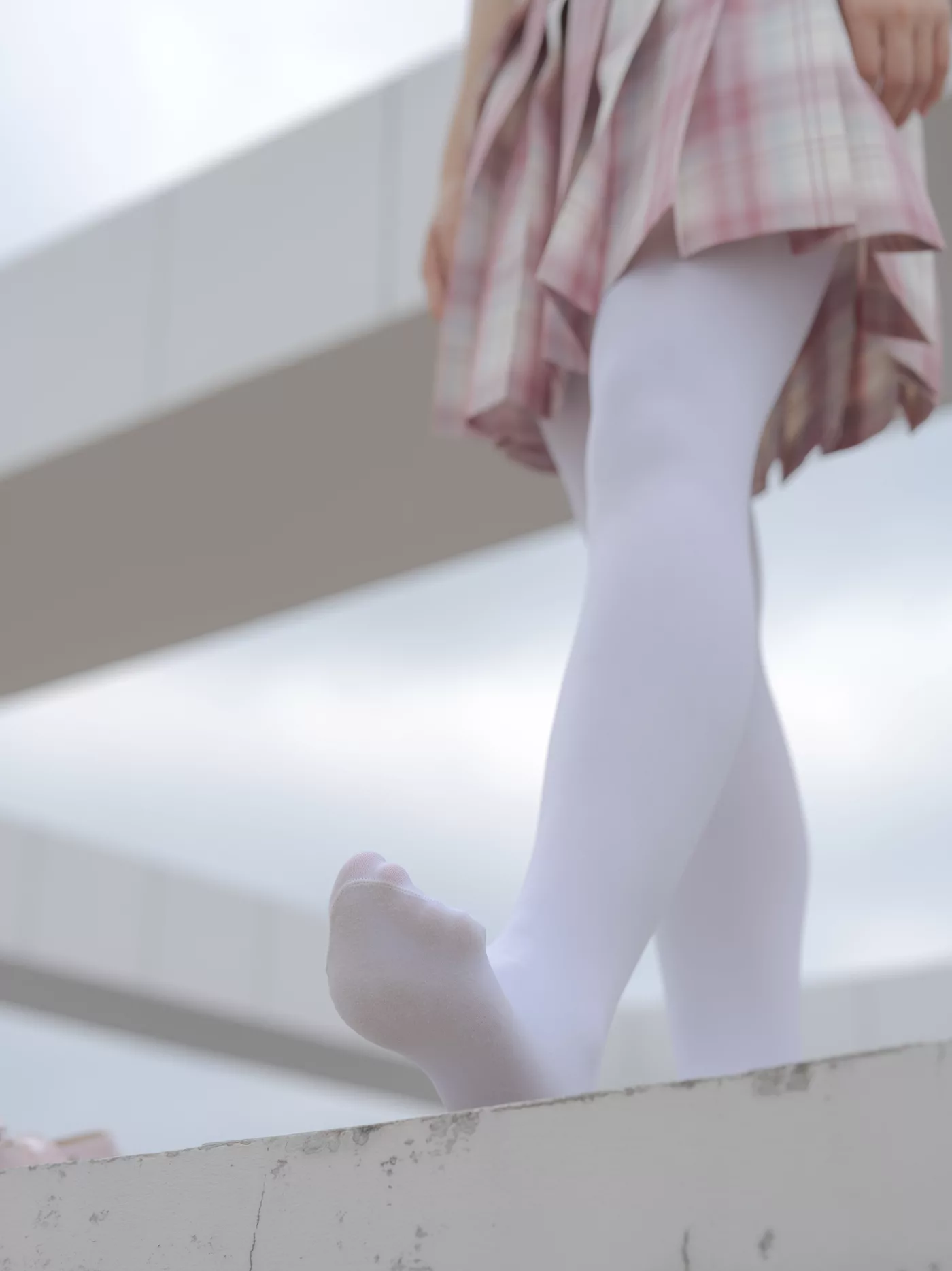 图片[123]-森萝财团写真 – 小圆 试拍 JKJK格子裙[142P] – 速更版-美库