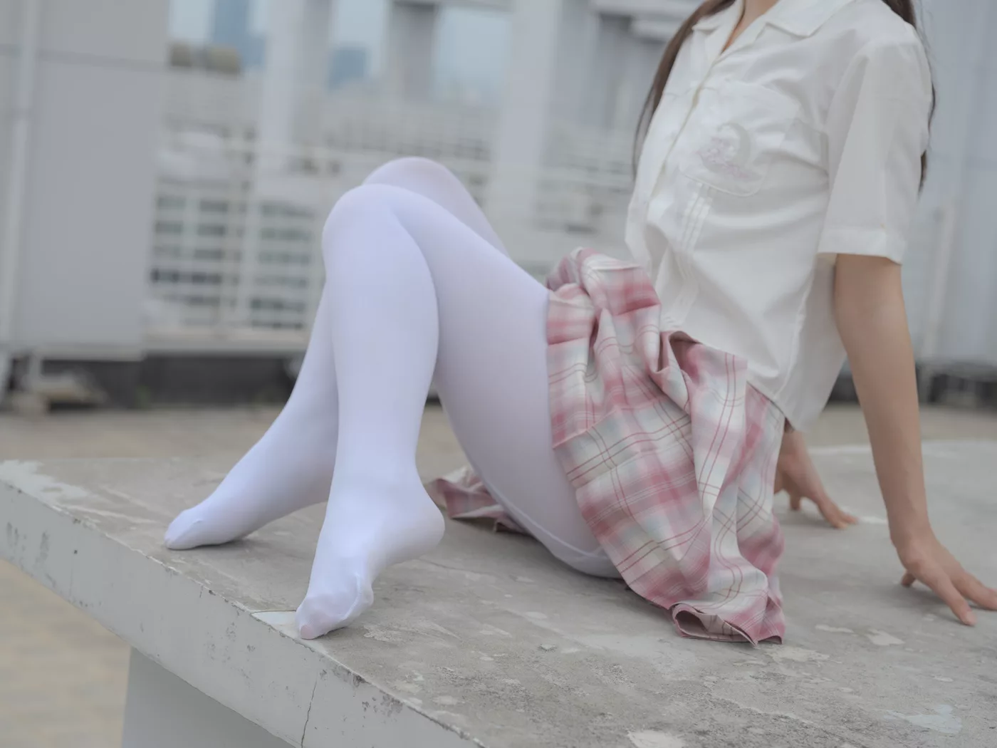 图片[136]-森萝财团写真 – 小圆 试拍 JKJK格子裙[142P] – 速更版-美库