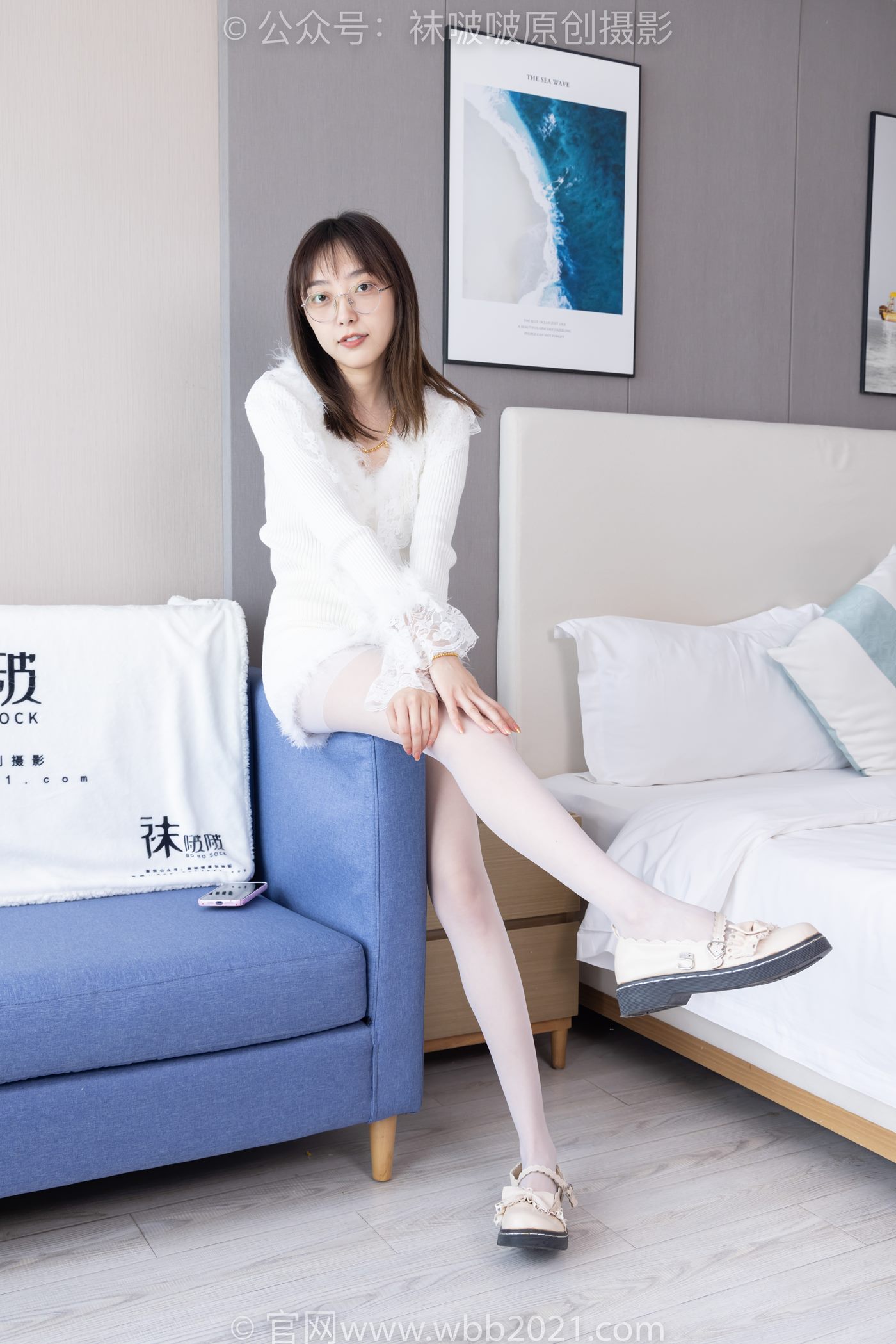 图片[20]-[BoBoSocks袜啵啵]NO.490 稚予 皮鞋、薄白丝[161P] – 速更版-美库