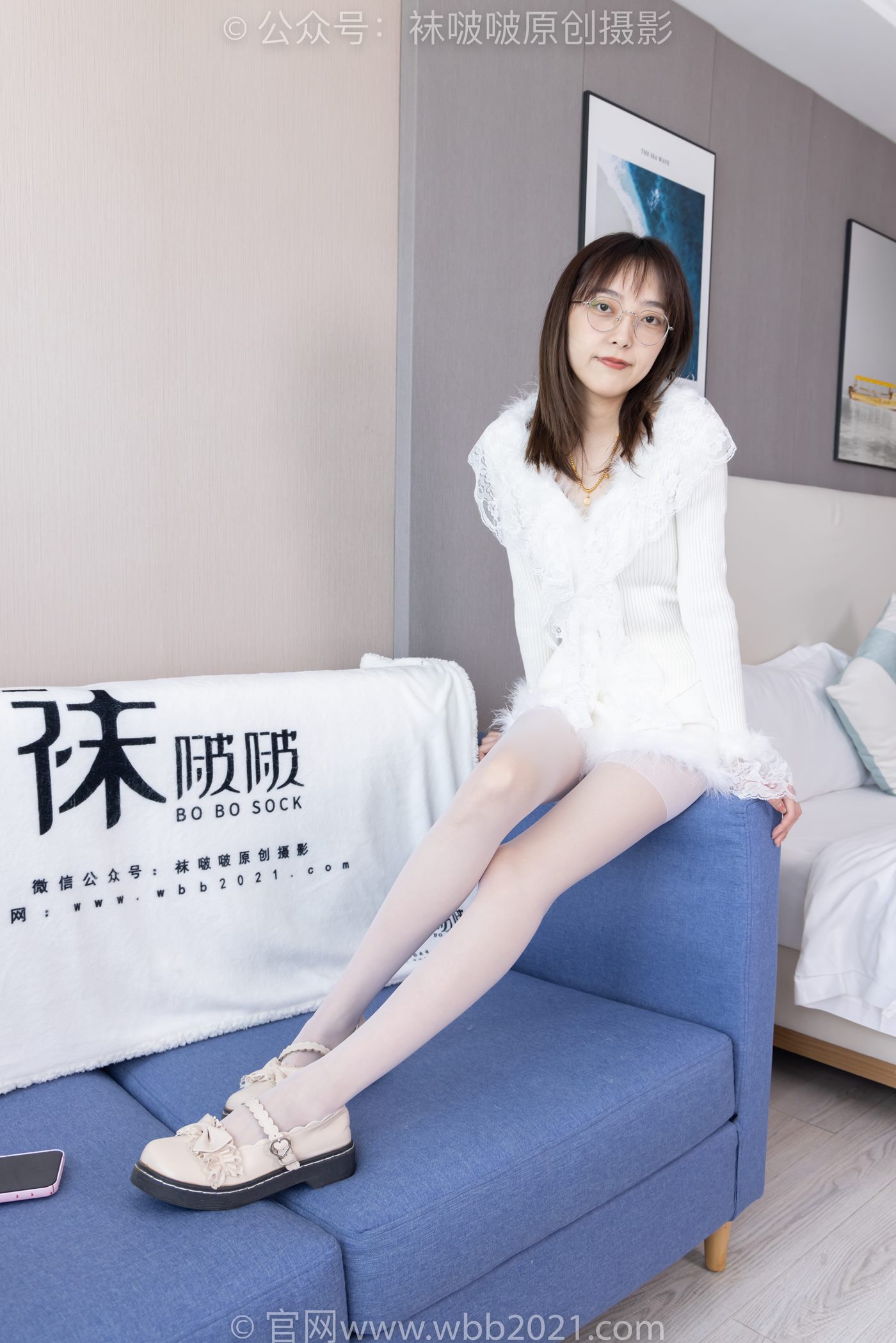 图片[37]-[BoBoSocks袜啵啵]NO.490 稚予 皮鞋、薄白丝[161P] – 速更版-美库