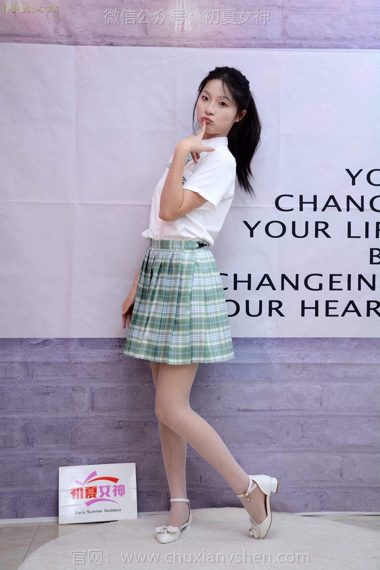 图片[79]-初夏女神 NO.261 安妮 开学快乐[140P] – 速更版-美库