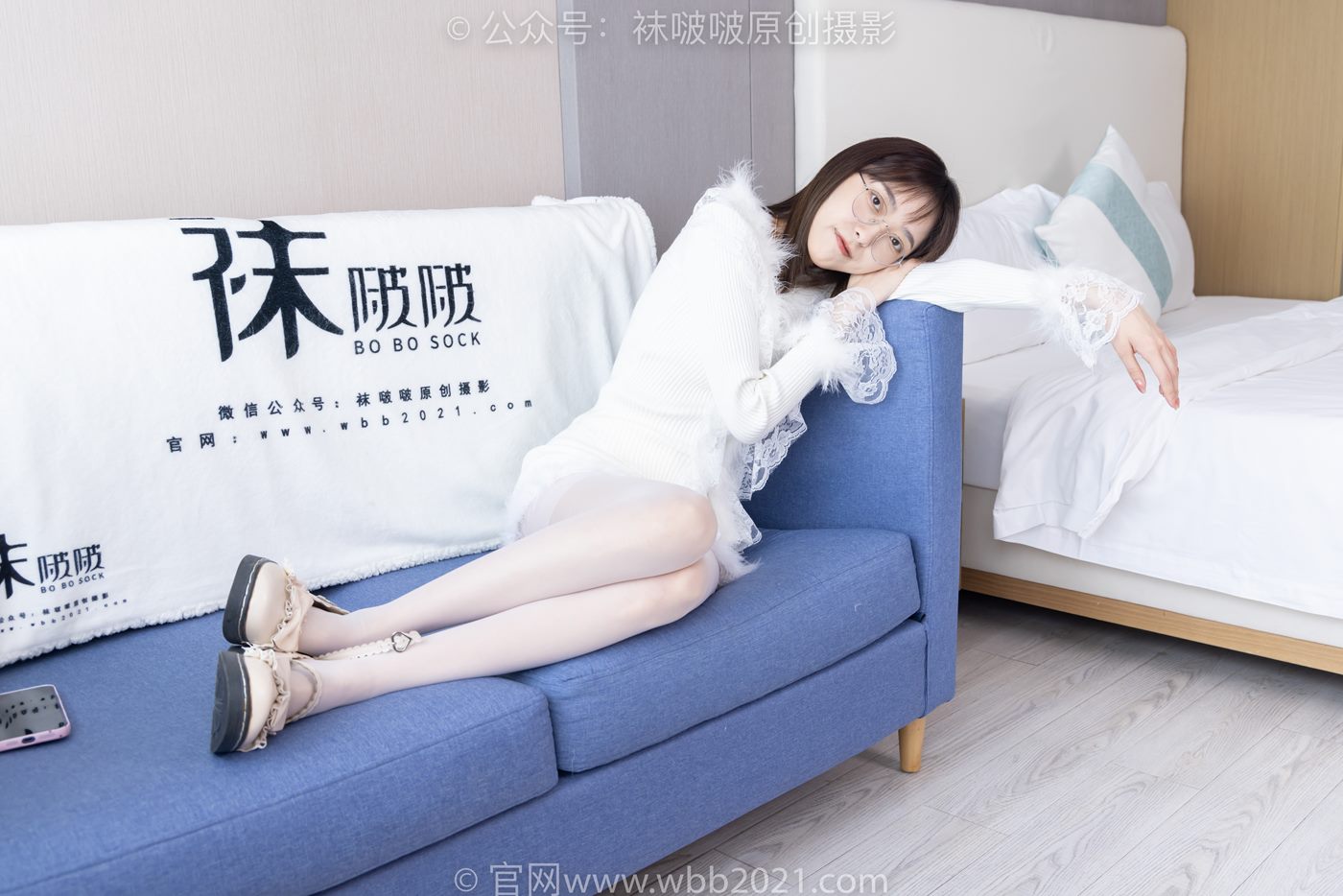 图片[58]-[BoBoSocks袜啵啵]NO.490 稚予 皮鞋、薄白丝[161P] – 速更版-美库