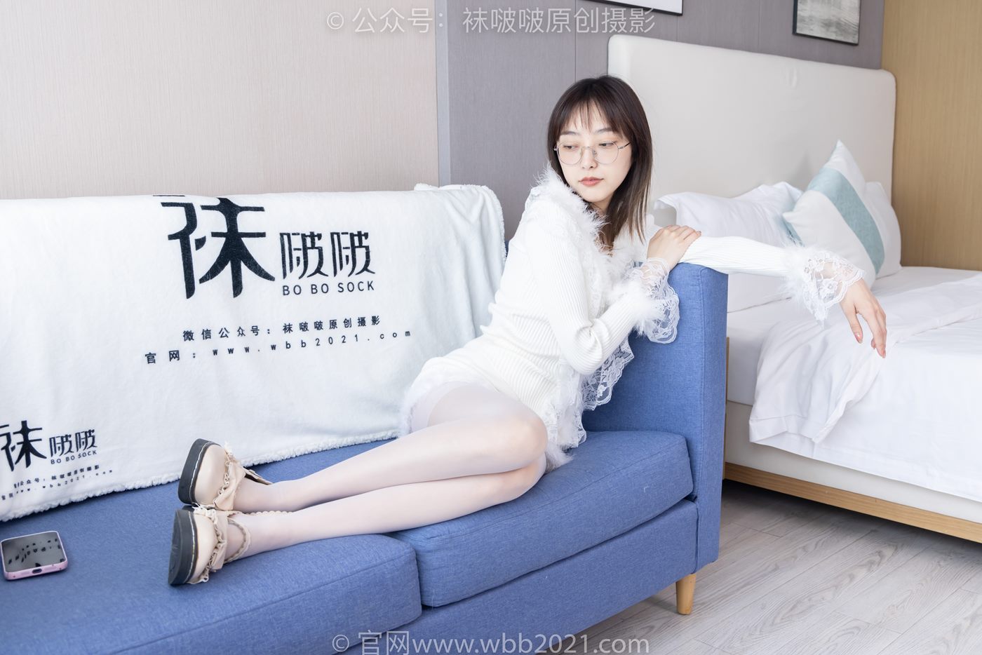 图片[59]-[BoBoSocks袜啵啵]NO.490 稚予 皮鞋、薄白丝[161P] – 速更版-美库