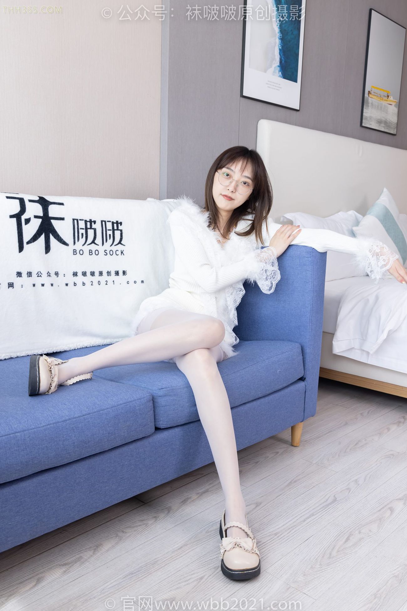 图片[60]-[BoBoSocks袜啵啵]NO.490 稚予 皮鞋、薄白丝[161P] – 速更版-美库