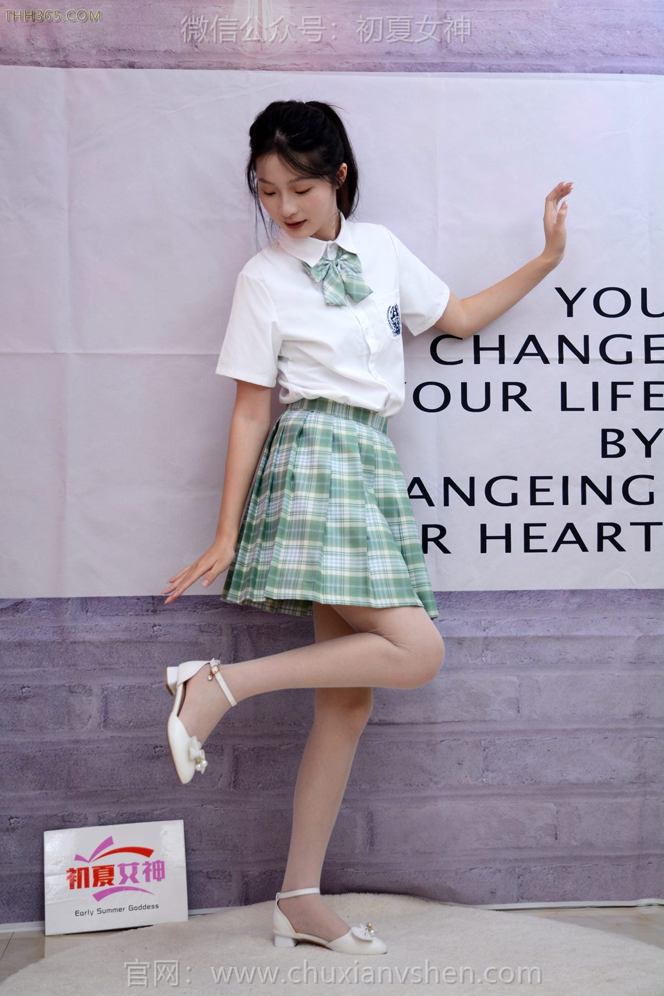 图片[85]-初夏女神 NO.261 安妮 开学快乐[140P] – 速更版-美库