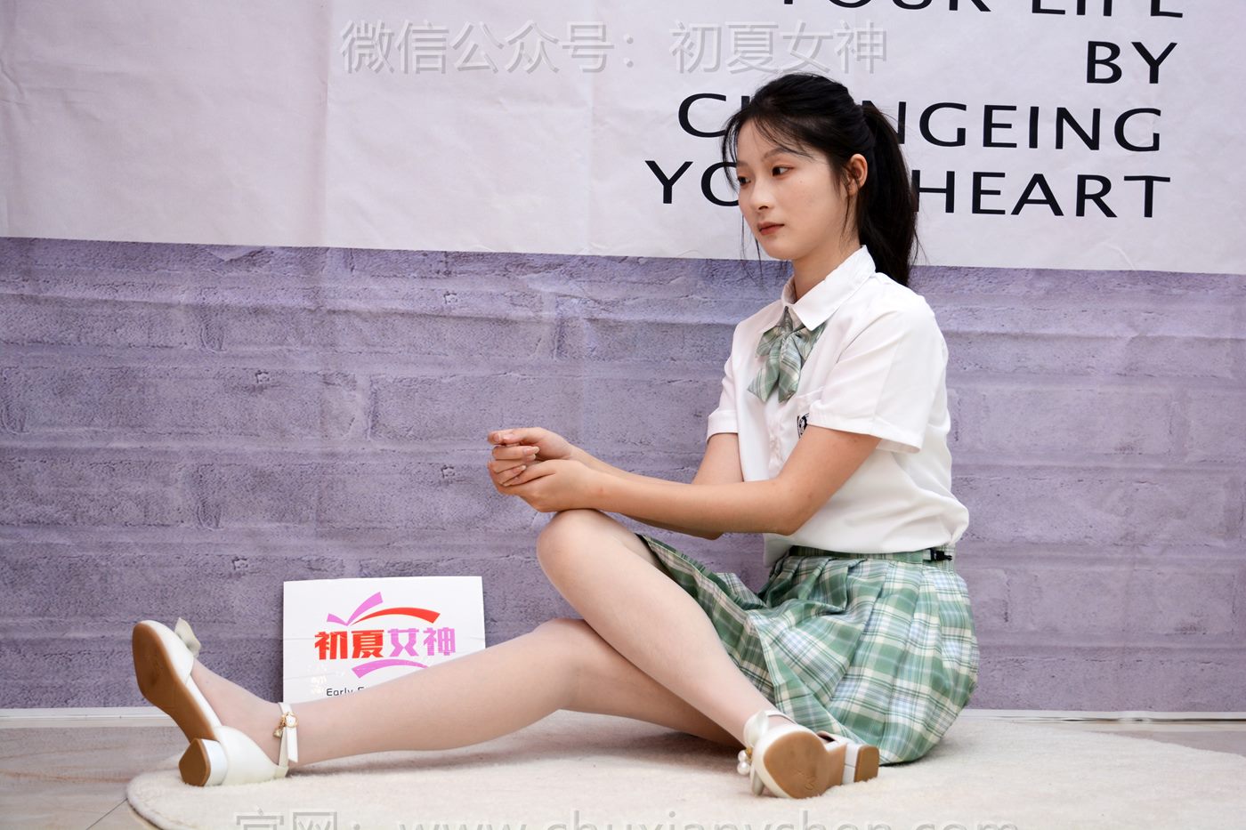 图片[98]-初夏女神 NO.261 安妮 开学快乐[140P] – 速更版-美库