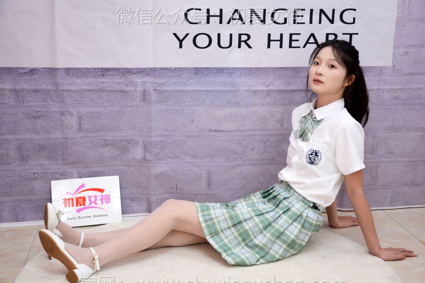 图片[103]-初夏女神 NO.261 安妮 开学快乐[140P] – 速更版-美库