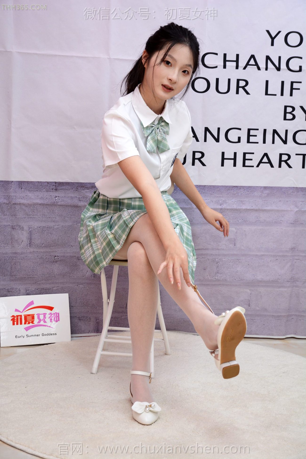 图片[120]-初夏女神 NO.261 安妮 开学快乐[140P] – 速更版-美库