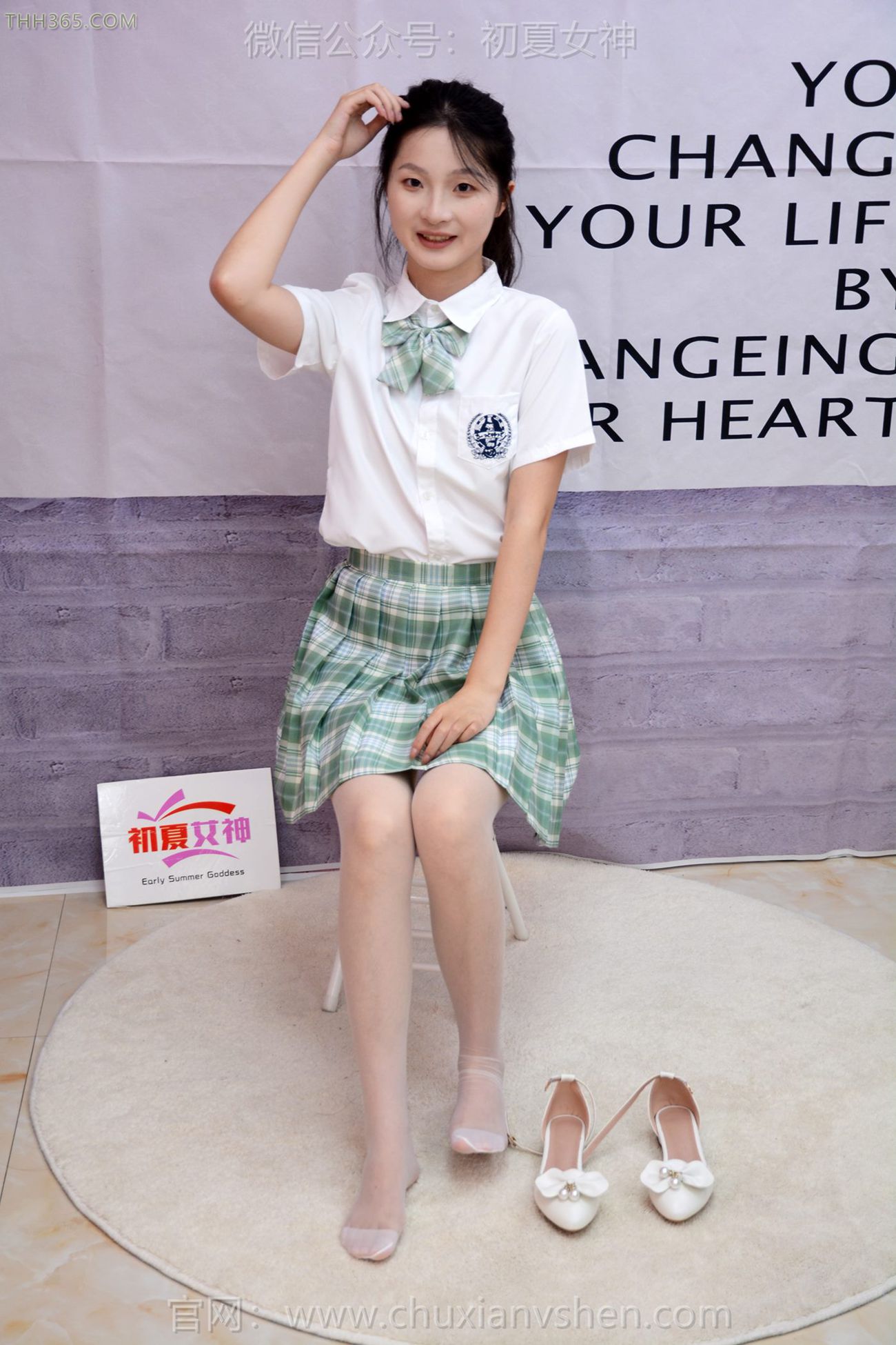 图片[125]-初夏女神 NO.261 安妮 开学快乐[140P] – 速更版-美库