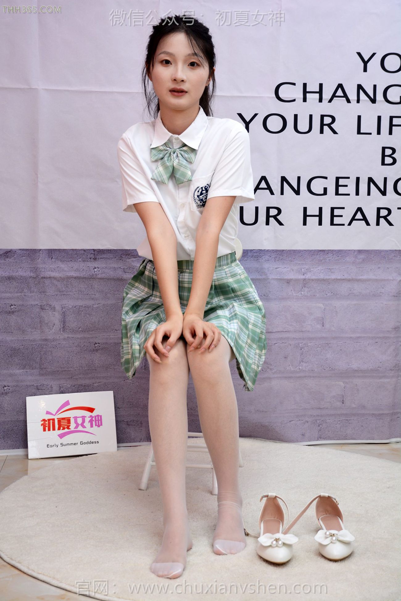 图片[126]-初夏女神 NO.261 安妮 开学快乐[140P] – 速更版-美库