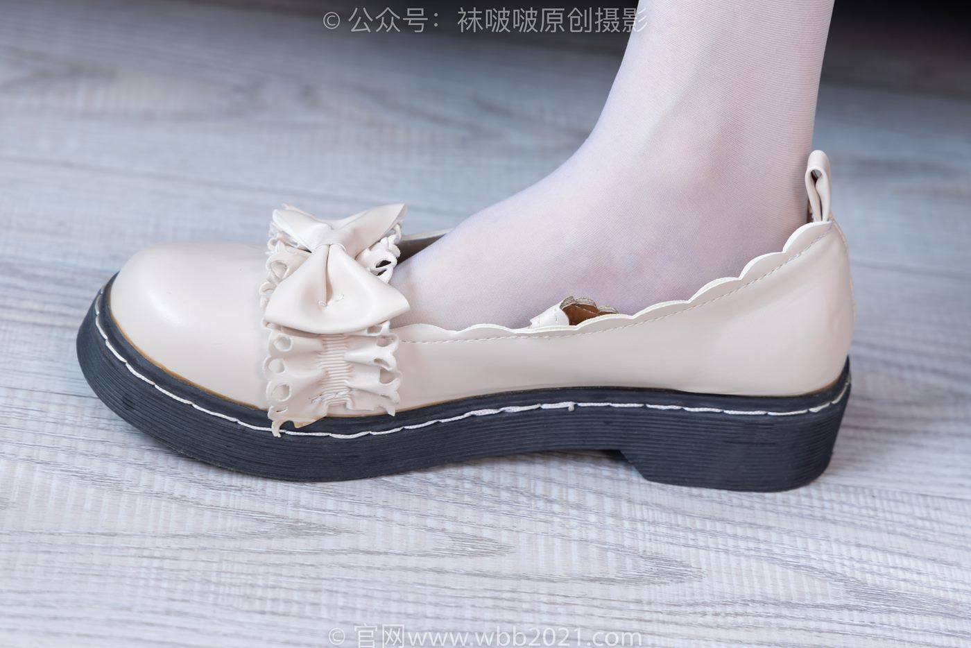 图片[95]-[BoBoSocks袜啵啵]NO.490 稚予 皮鞋、薄白丝[161P] – 速更版-美库