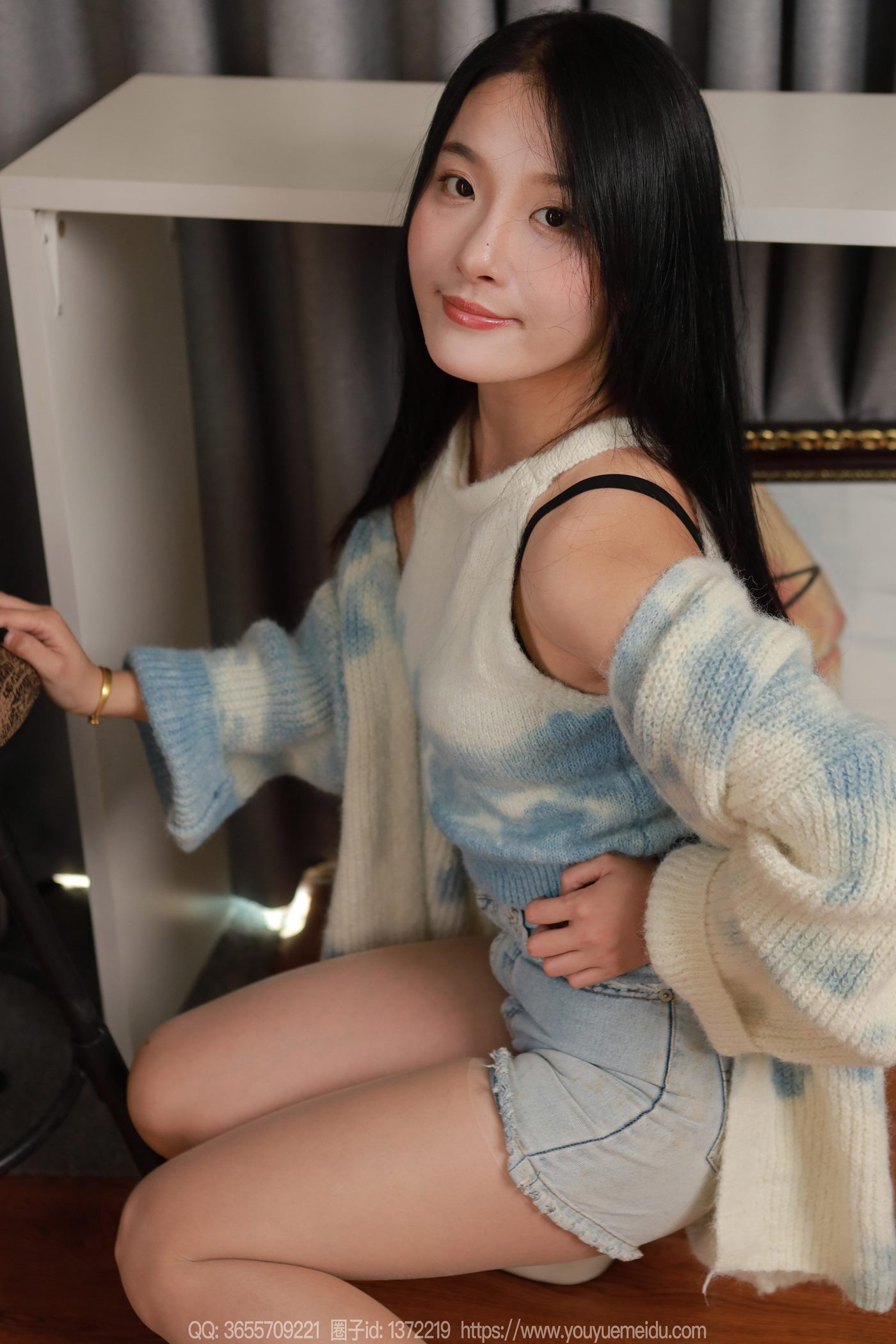 图片[17]-[IESS异思趣向] 2025.01.03 丝享家1941：婉萍《蓝白毛衣（上）》[42P] – 速更版-美库