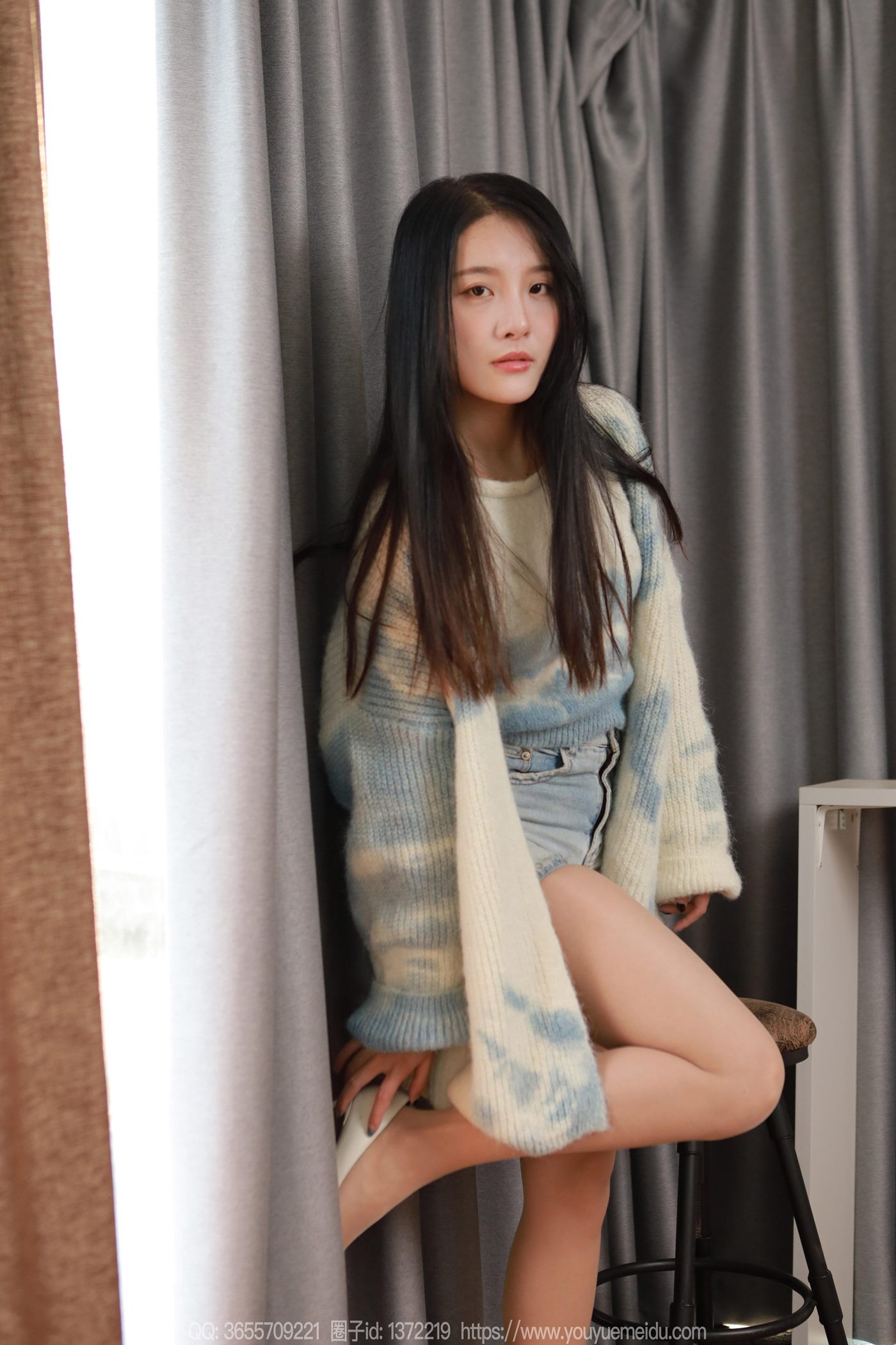 图片[21]-[IESS异思趣向] 2025.01.03 丝享家1941：婉萍《蓝白毛衣（上）》[42P] – 速更版-美库