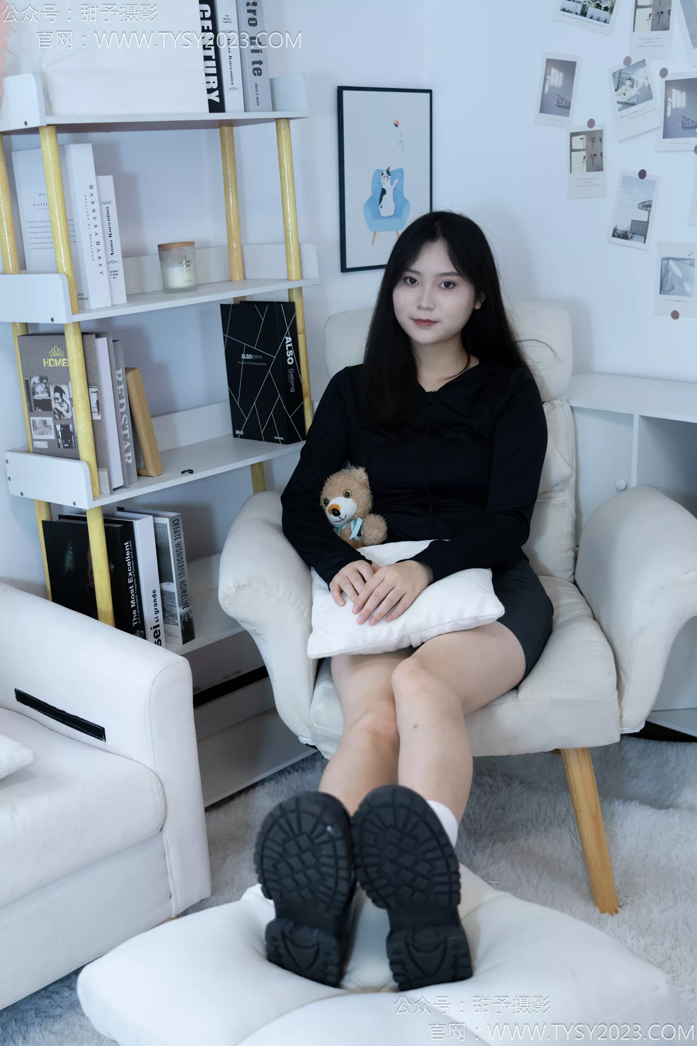 图片[19]-甜予摄影 NO.118 土豆-皮鞋、白棉袜、裸足[121P] – 速更版-美库