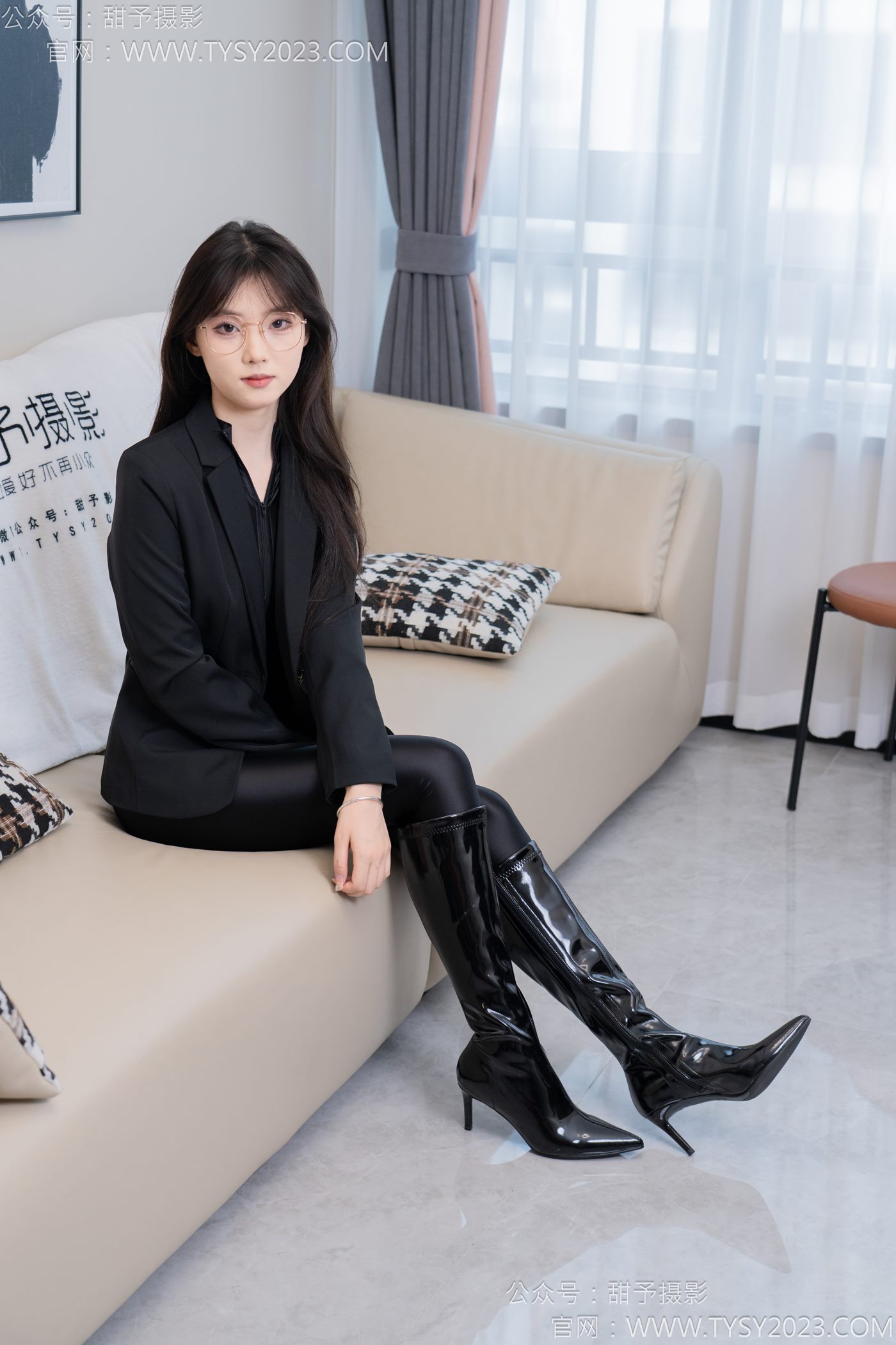 图片[16]-甜予摄影完整版-119期：璇璇-长靴、黑丝（脚尖加固）[127P] – 速更版-美库