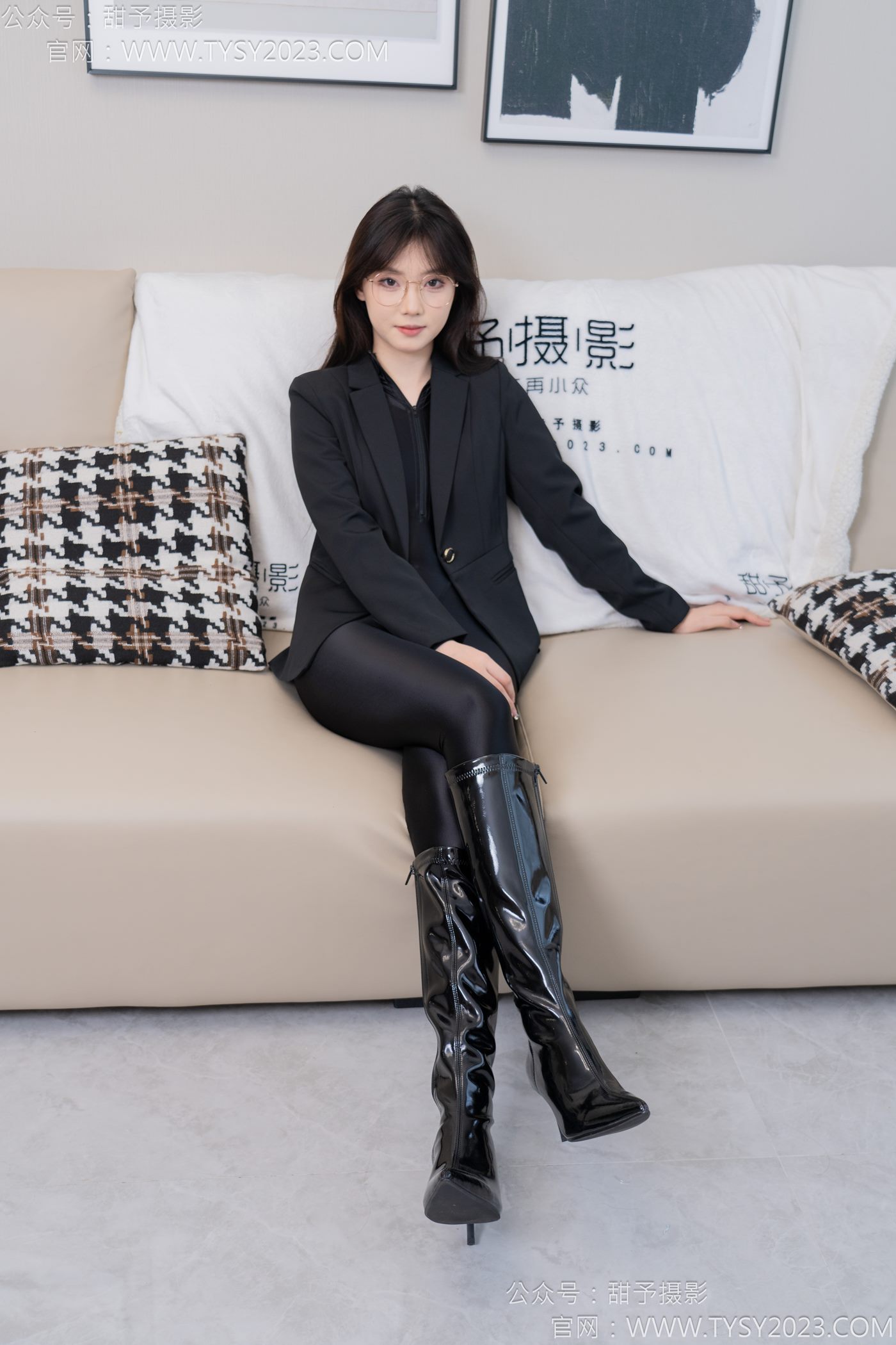 图片[27]-甜予摄影完整版-119期：璇璇-长靴、黑丝（脚尖加固）[127P] – 速更版-美库