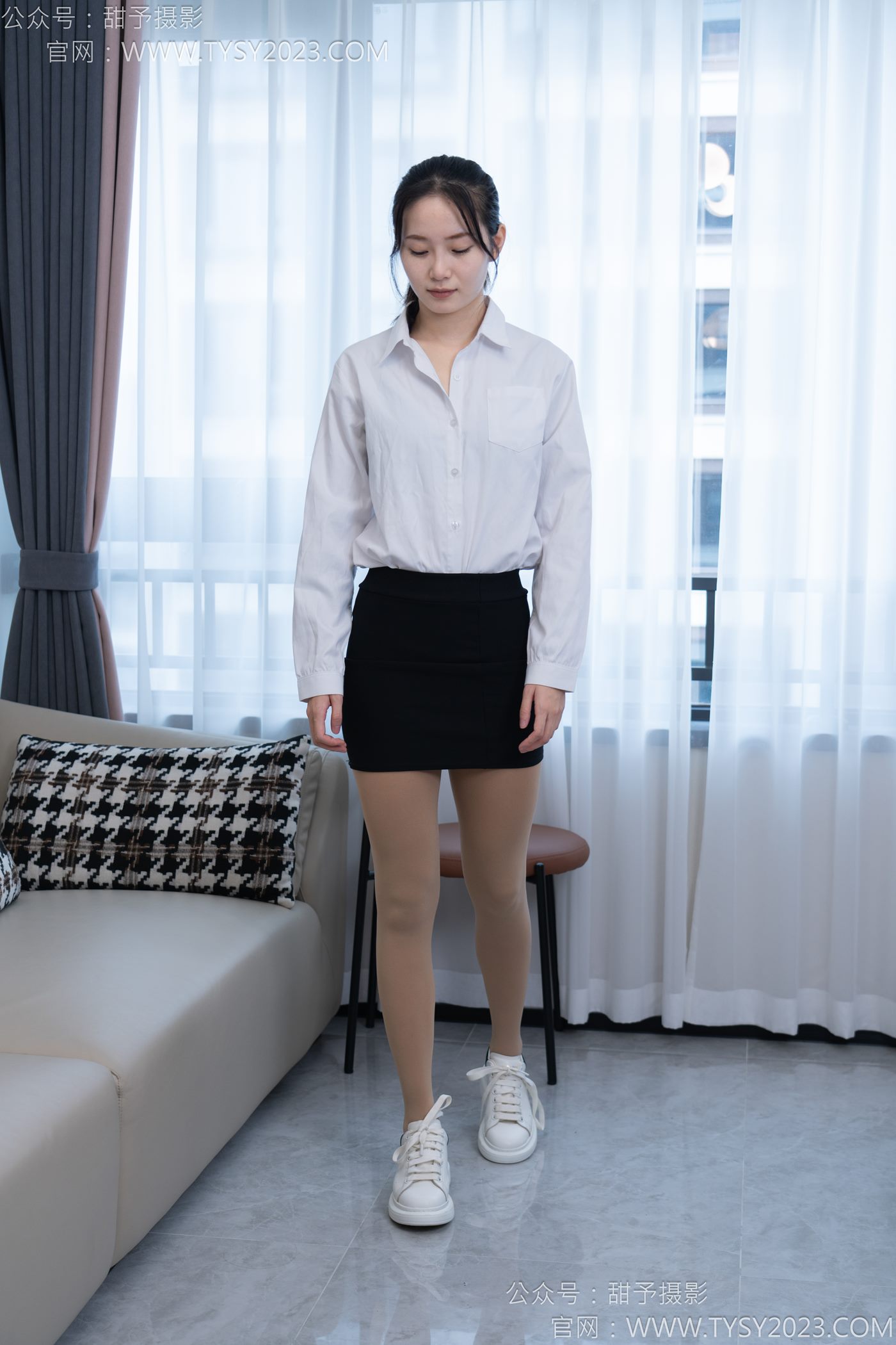 图片[19]-甜予摄影完整版-120期：思思-板鞋、高跟鞋，厚肉丝 [132P] – 速更版-美库