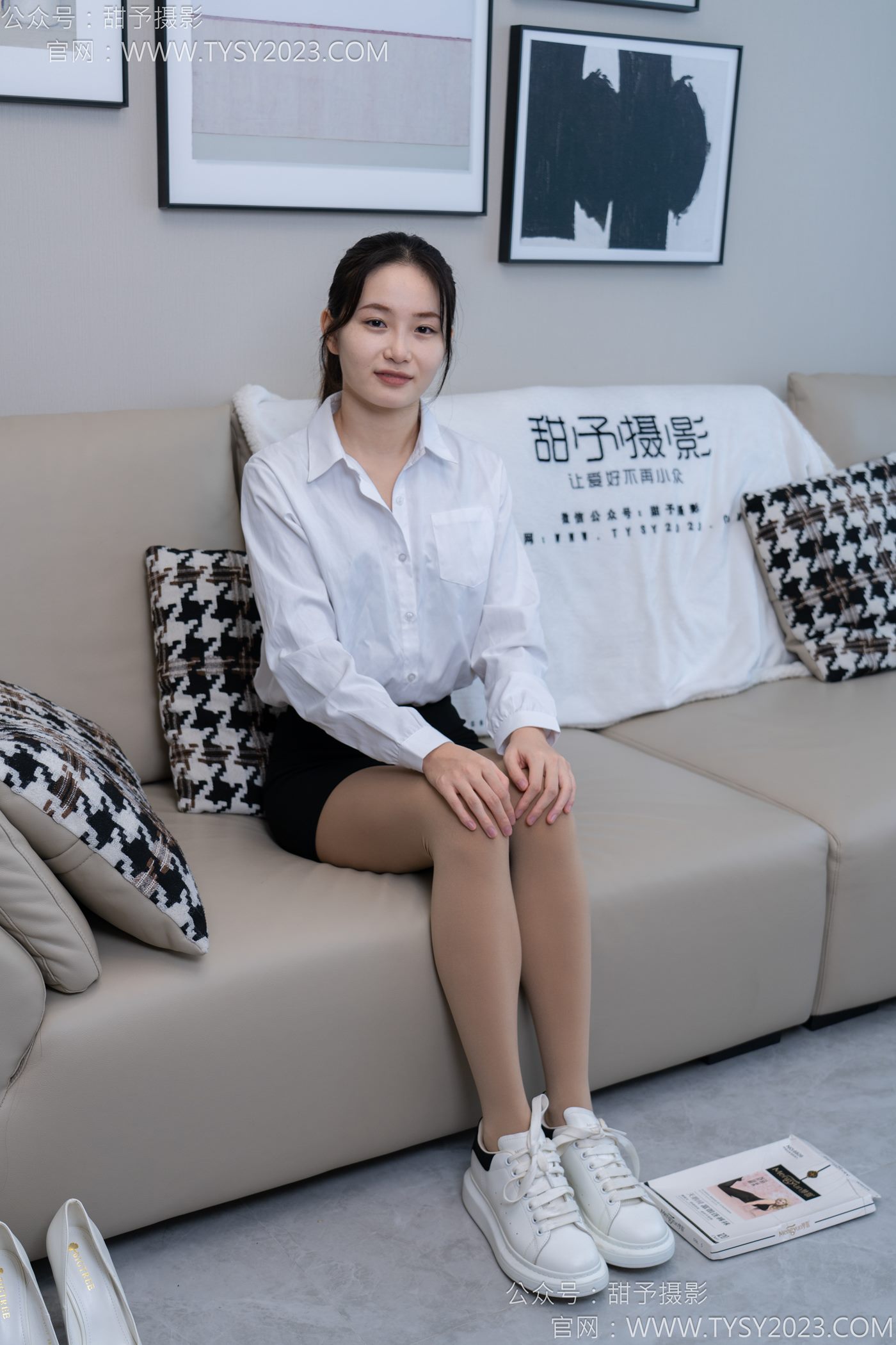 图片[21]-甜予摄影完整版-120期：思思-板鞋、高跟鞋，厚肉丝 [132P] – 速更版-美库