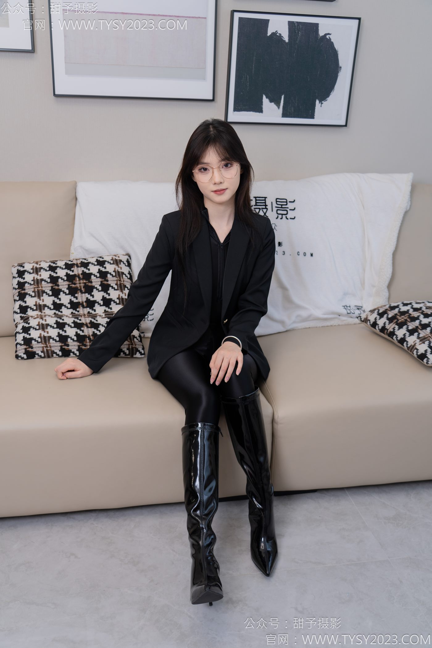 图片[36]-甜予摄影完整版-119期：璇璇-长靴、黑丝（脚尖加固）[127P] – 速更版-美库