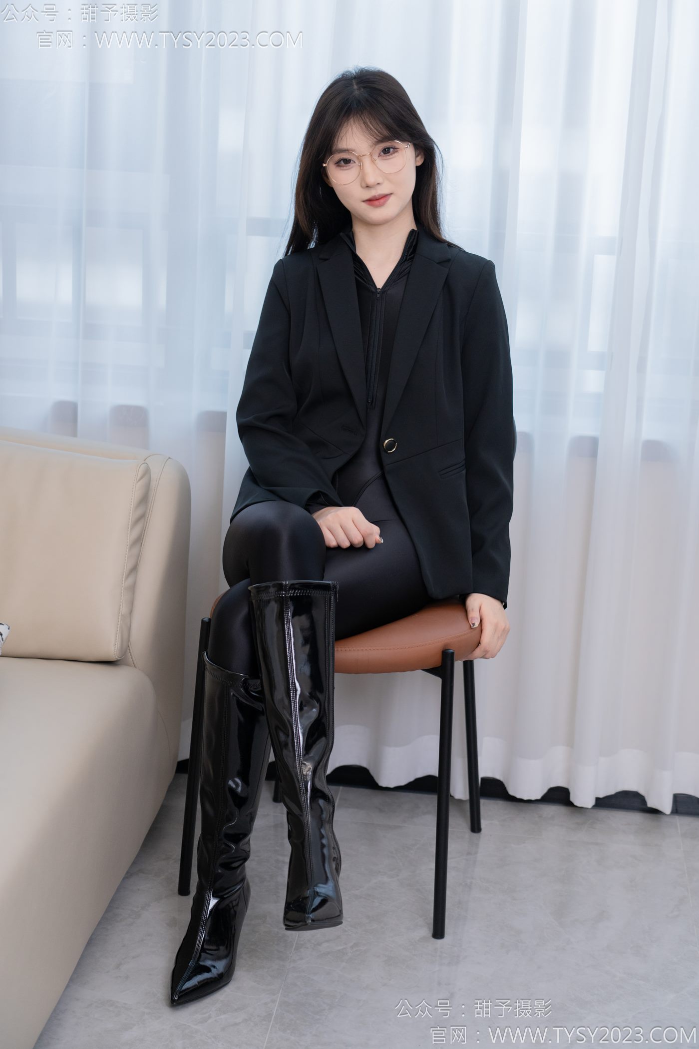 图片[45]-甜予摄影完整版-119期：璇璇-长靴、黑丝（脚尖加固）[127P] – 速更版-美库