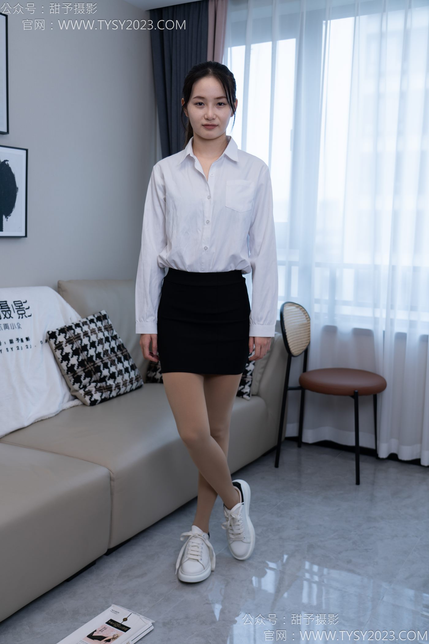 图片[39]-甜予摄影完整版-120期：思思-板鞋、高跟鞋，厚肉丝 [132P] – 速更版-美库