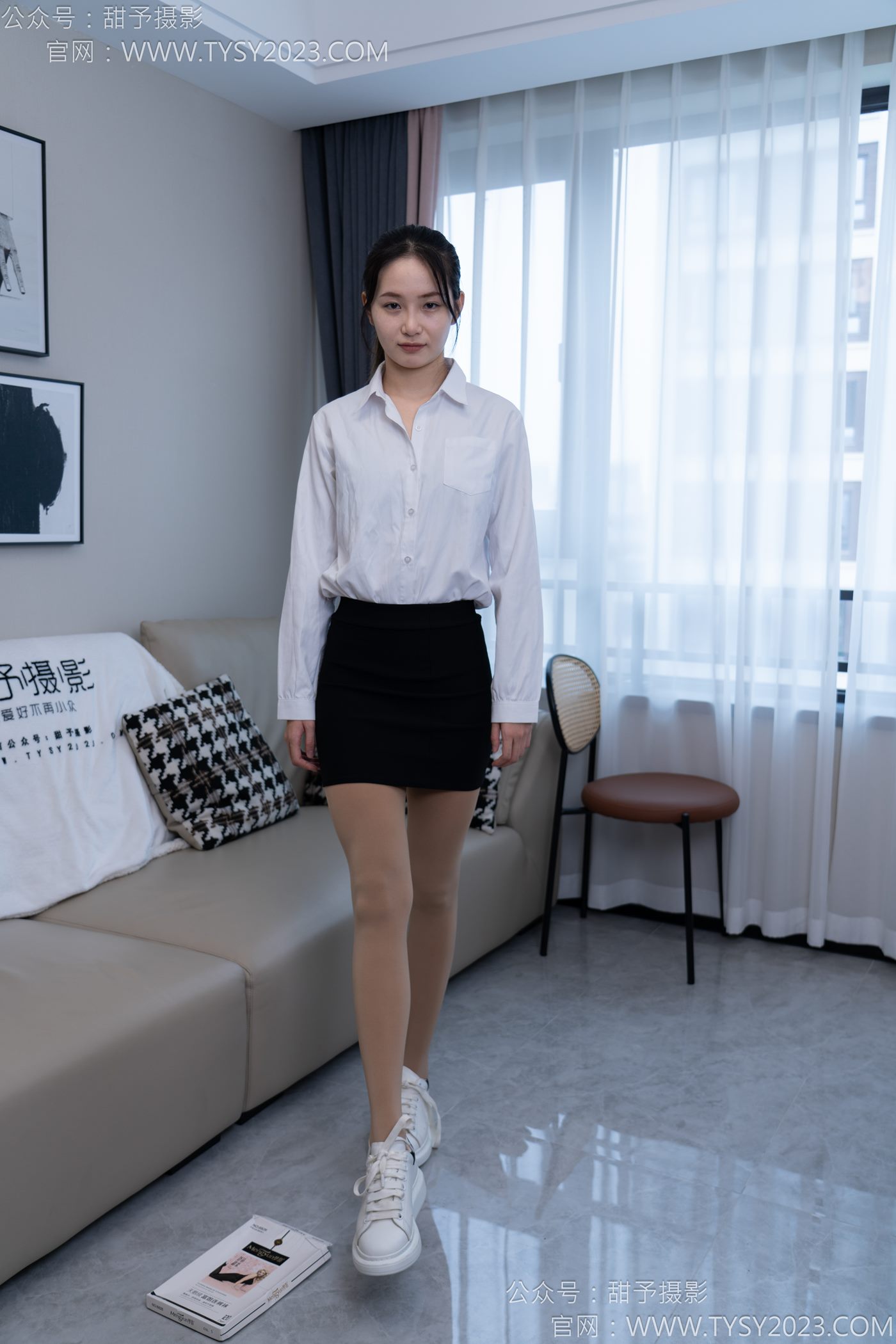 图片[40]-甜予摄影完整版-120期：思思-板鞋、高跟鞋，厚肉丝 [132P] – 速更版-美库