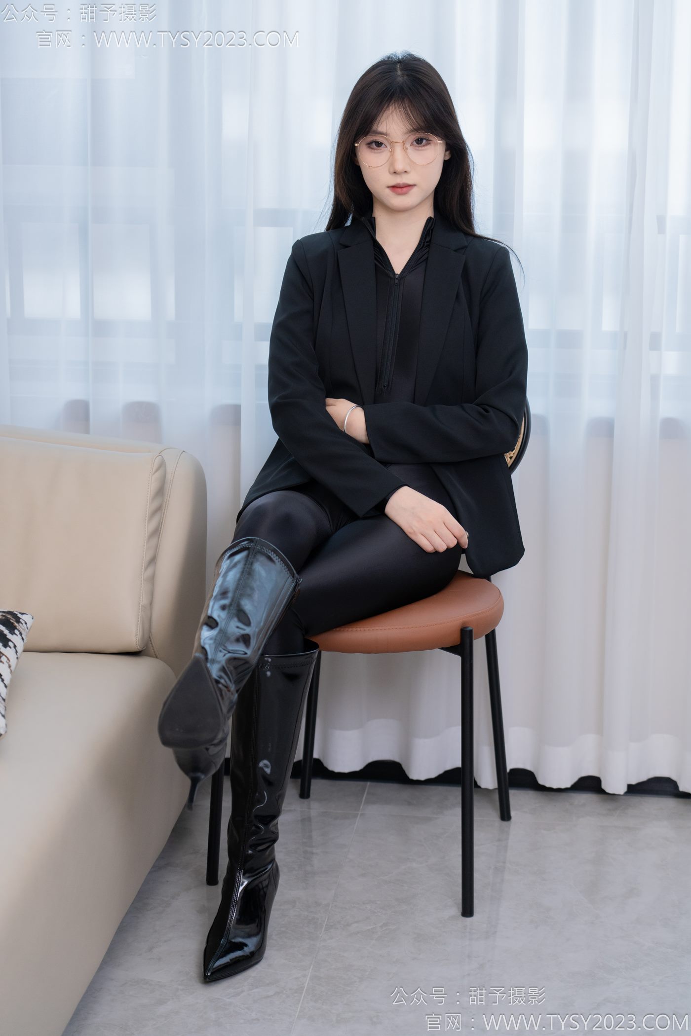 图片[48]-甜予摄影完整版-119期：璇璇-长靴、黑丝（脚尖加固）[127P] – 速更版-美库