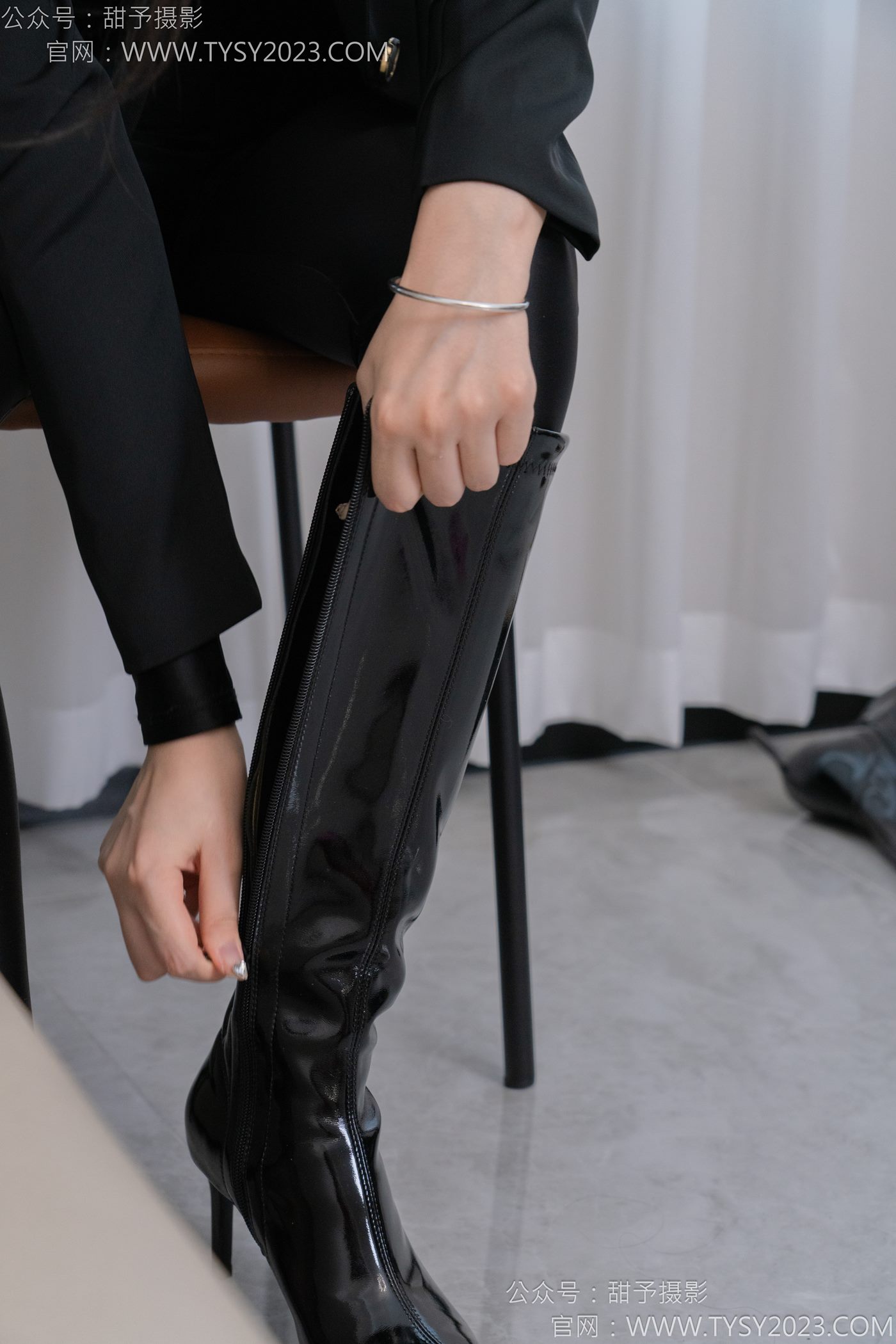 图片[82]-甜予摄影完整版-119期：璇璇-长靴、黑丝（脚尖加固）[127P] – 速更版-美库